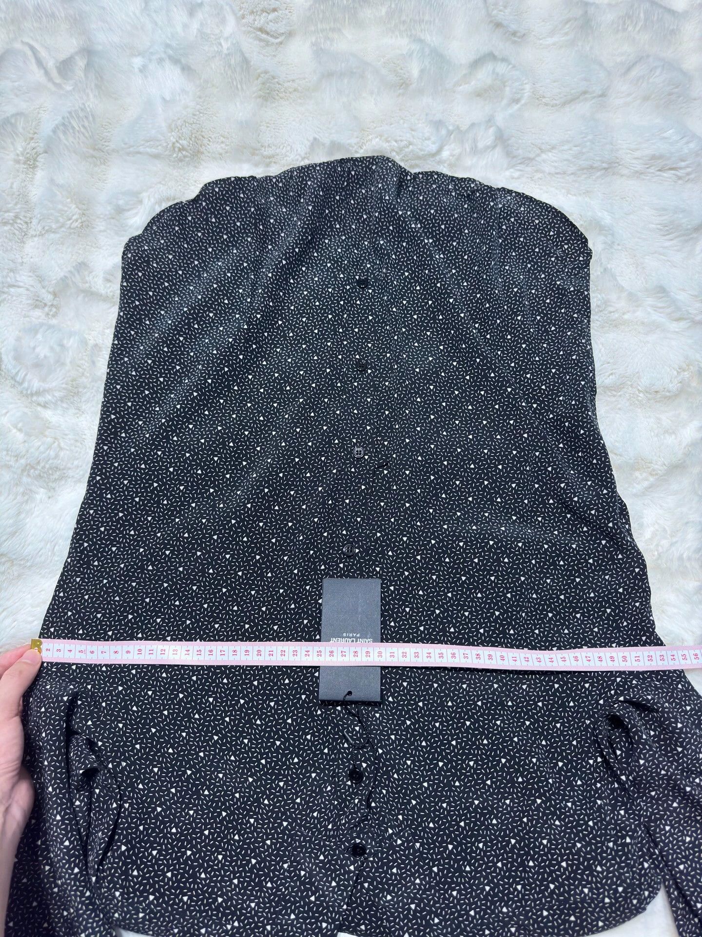 Saint Laurent Paris Saint Laurent Paris 14ss silk shirt Size US XS / EU 42 / 0 - 6 Thumbnail