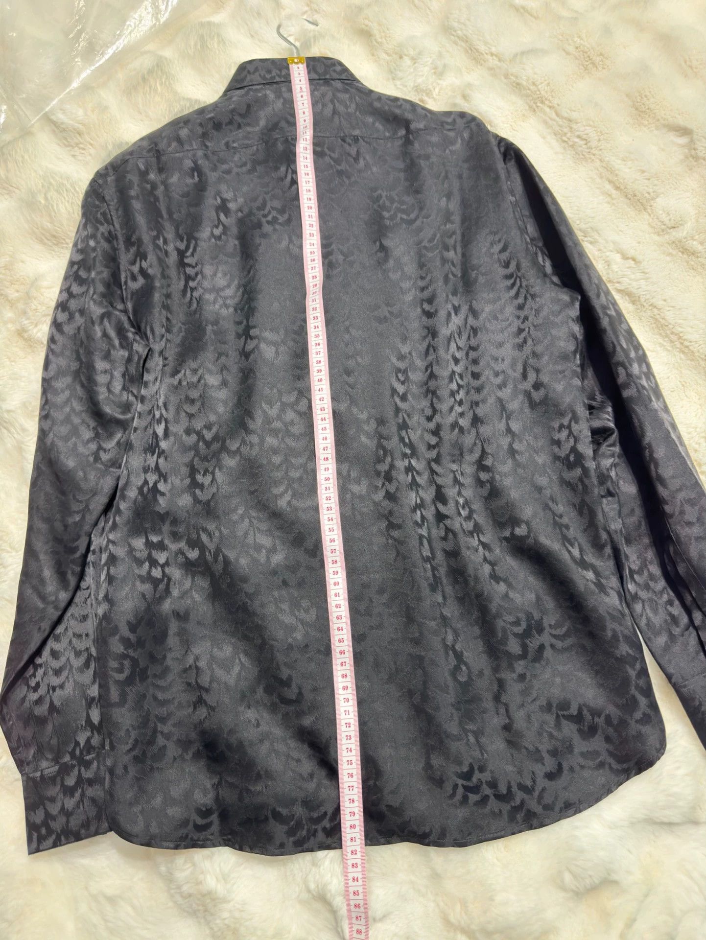 Saint Laurent Paris Laurent Paris Black Panther Pattern Shirt Size US S / EU 44-46 / 1 - 7 Thumbnail