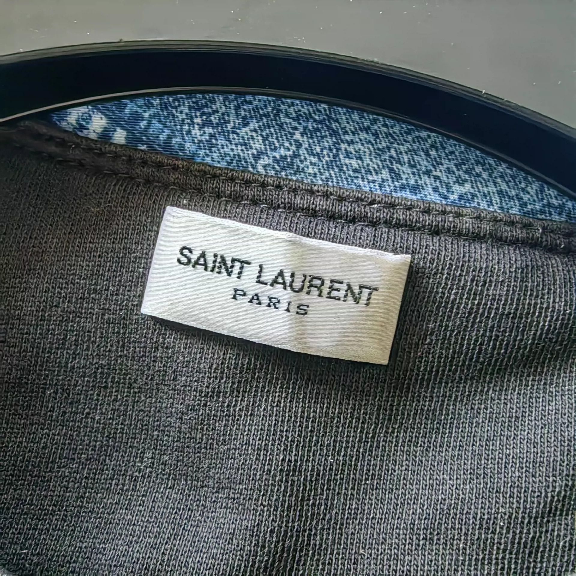 Saint Laurent Paris Saint Laurent Paris 15ss split leather sweatshirt Size US L / EU 52-54 / 3 - 3 Thumbnail