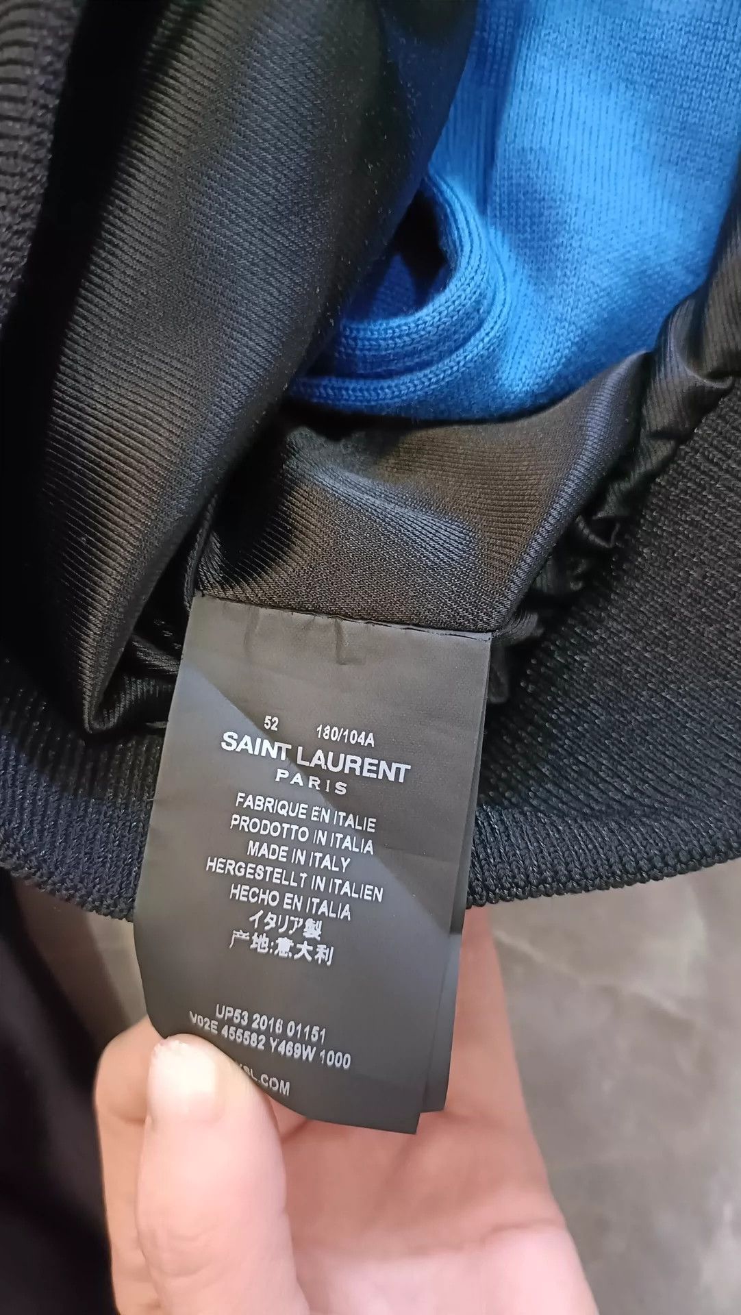 Saint Laurent Paris Saint Laurent Paris Shark Embroidered Baseball Jacket Size US L / EU 52-54 / 3 - 7 Thumbnail
