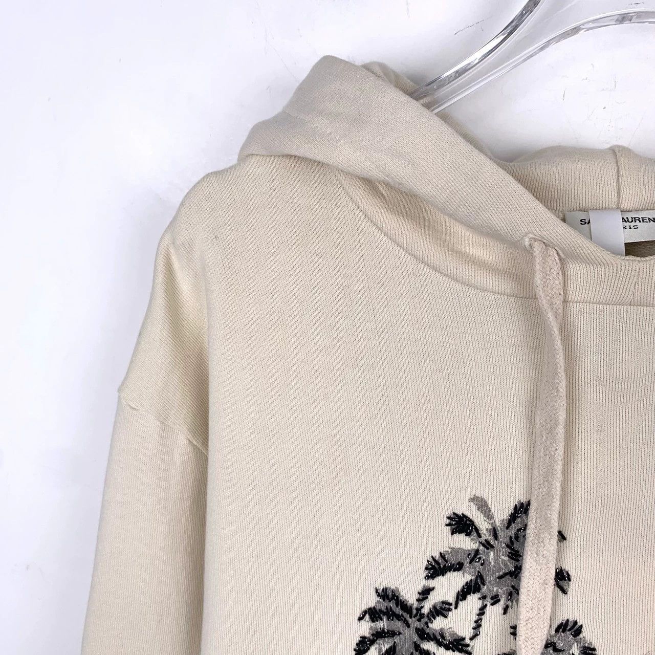 Saint Laurent Paris Saint Laurent Paris Coconut Tree Logo Hoodie Size US L / EU 52-54 / 3 - 3 Thumbnail