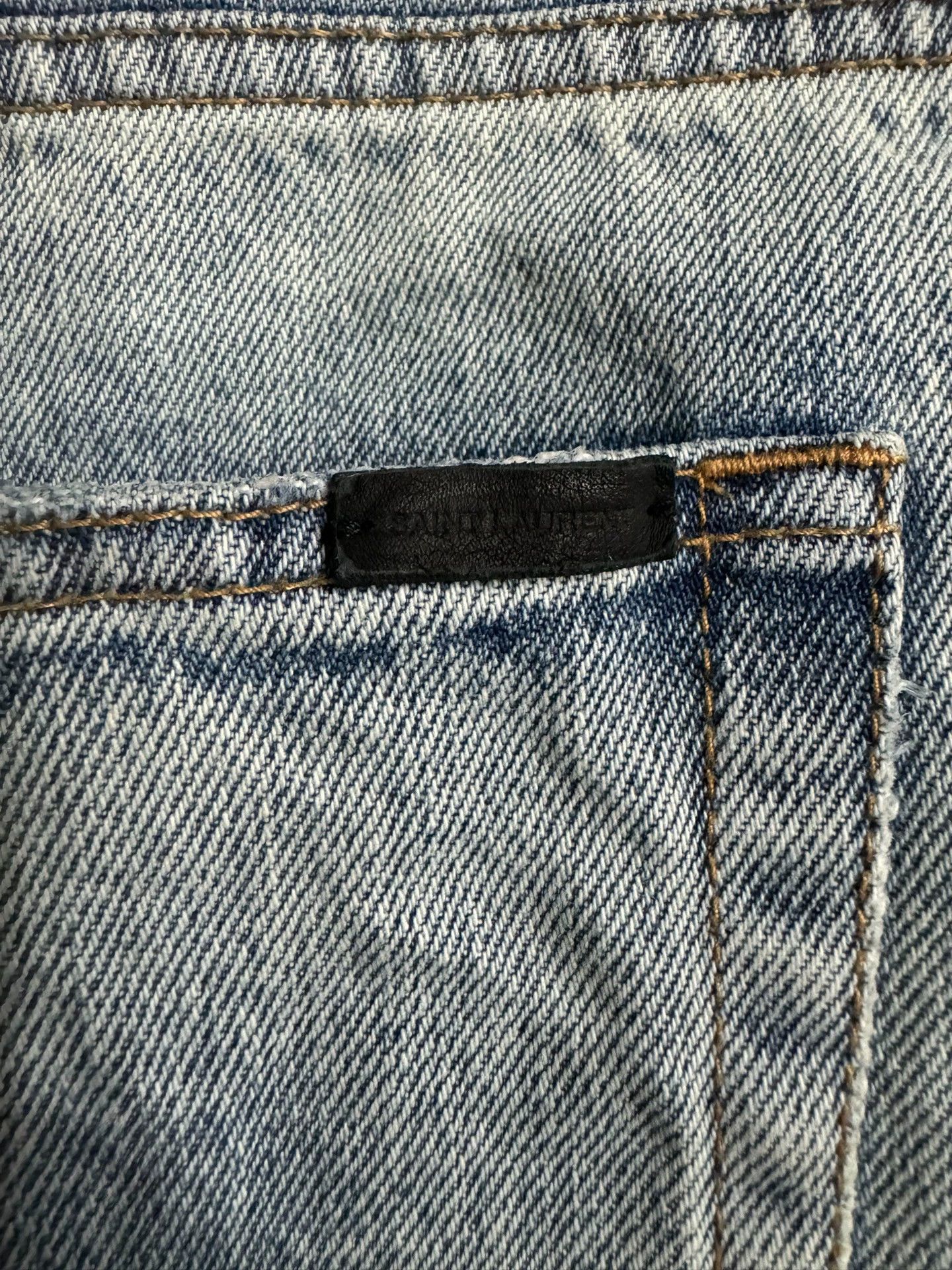 Saint Laurent Paris Saint Laurent Paris Japanese made jeans Size US 28 / EU 44 - 3 Thumbnail