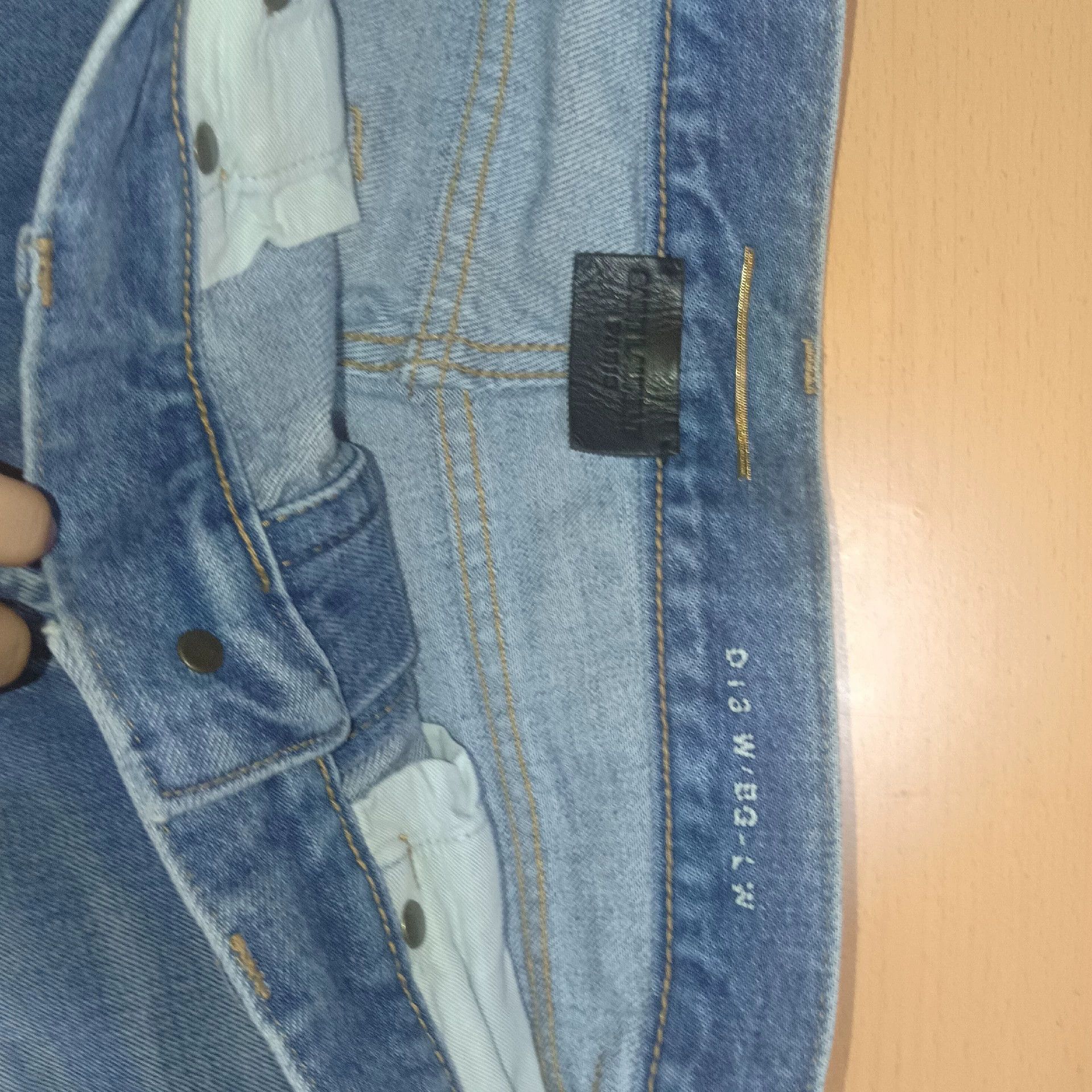 Saint Laurent Paris Saint Laurent Paris Blue high waisted jeans Size US 27 - 3 Thumbnail