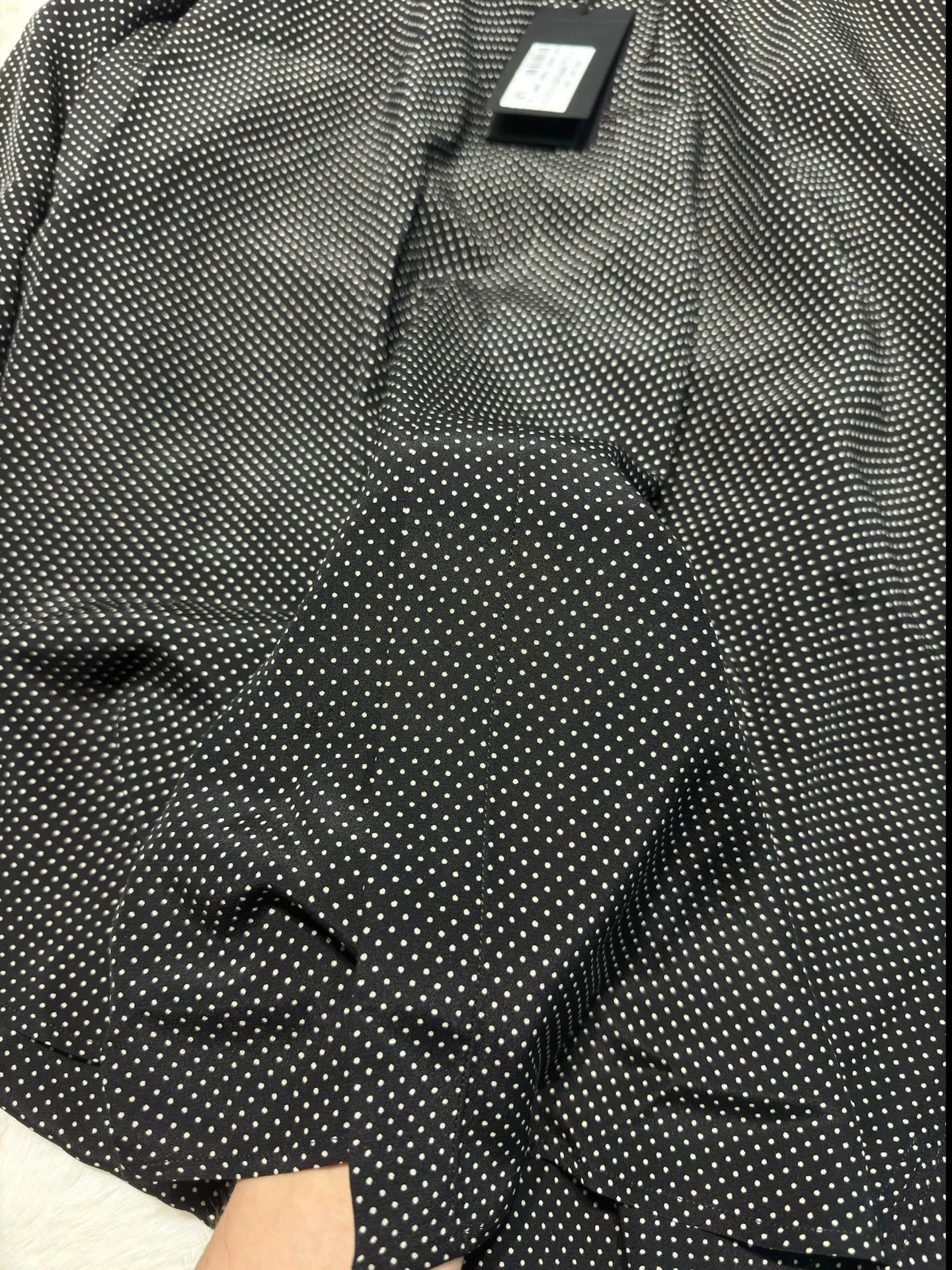 Saint Laurent Paris Saint Laurent Paris Silk polka dot shirt Size US M / EU 48-50 / 2 - 9 Thumbnail