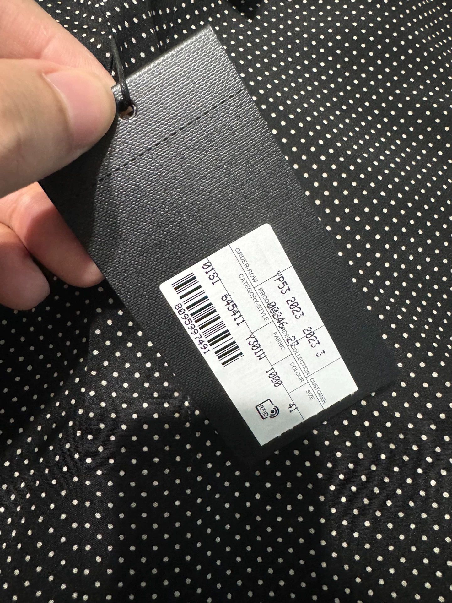 Saint Laurent Paris Saint Laurent Paris Silk polka dot shirt Size US M / EU 48-50 / 2 - 3 Thumbnail