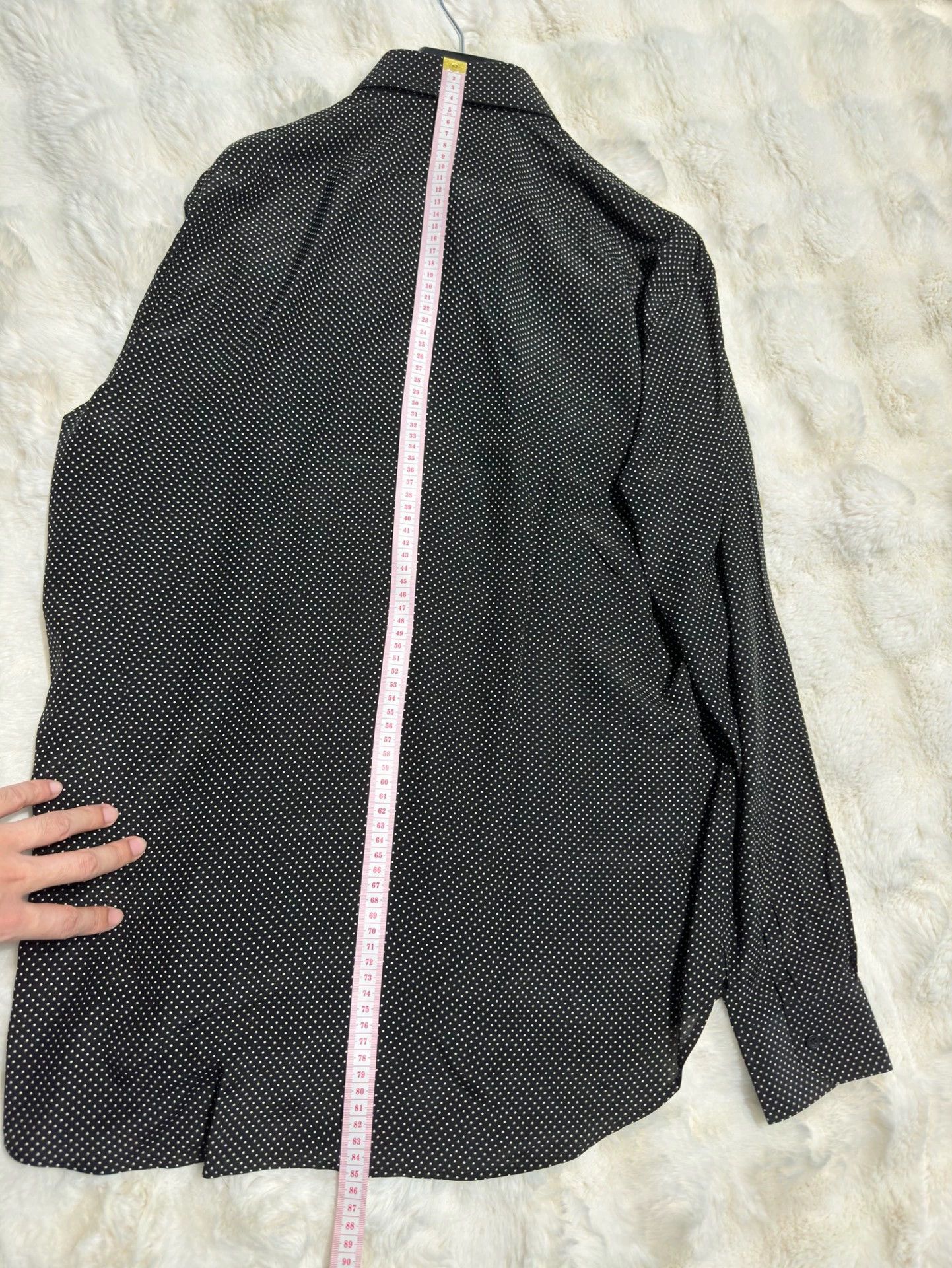 Saint Laurent Paris Saint Laurent Paris Silk polka dot shirt Size US M / EU 48-50 / 2 - 8 Thumbnail