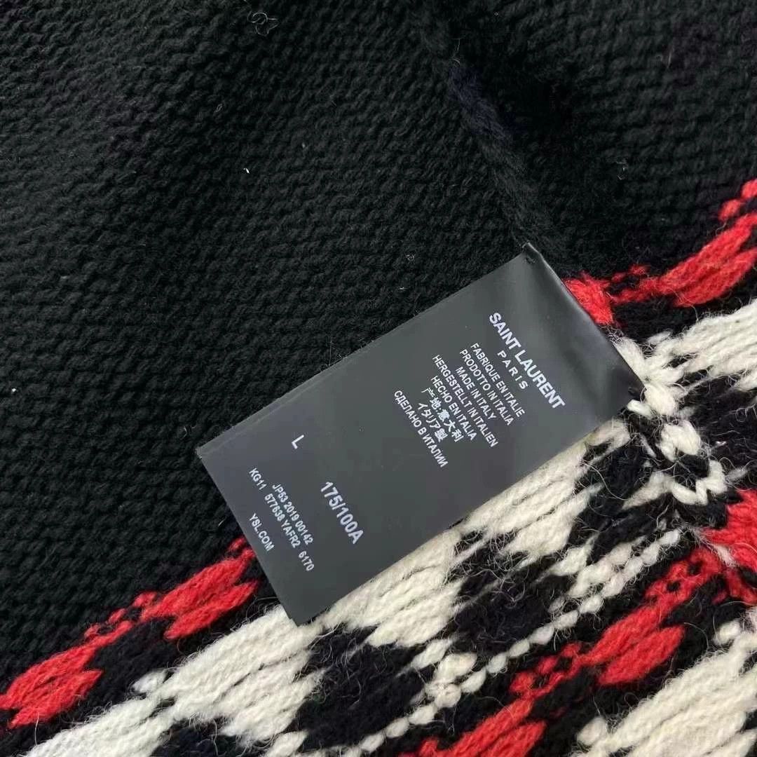 Saint Laurent Paris Saint Laurent Paris Cardigan knitted sweater Size US L / EU 52-54 / 3 - 2 Thumbnail