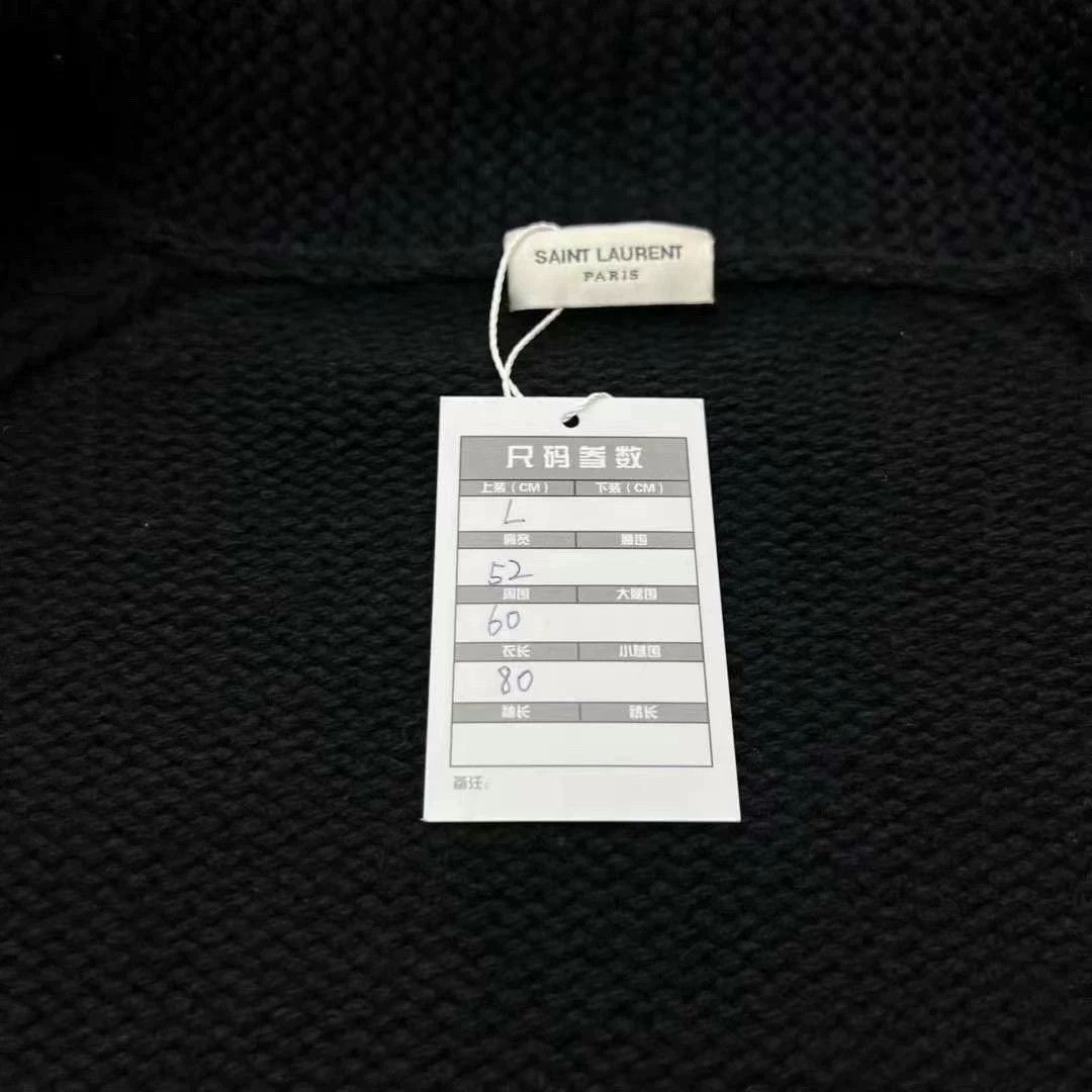 Saint Laurent Paris Saint Laurent Paris Cardigan knitted sweater Size US L / EU 52-54 / 3 - 3 Thumbnail