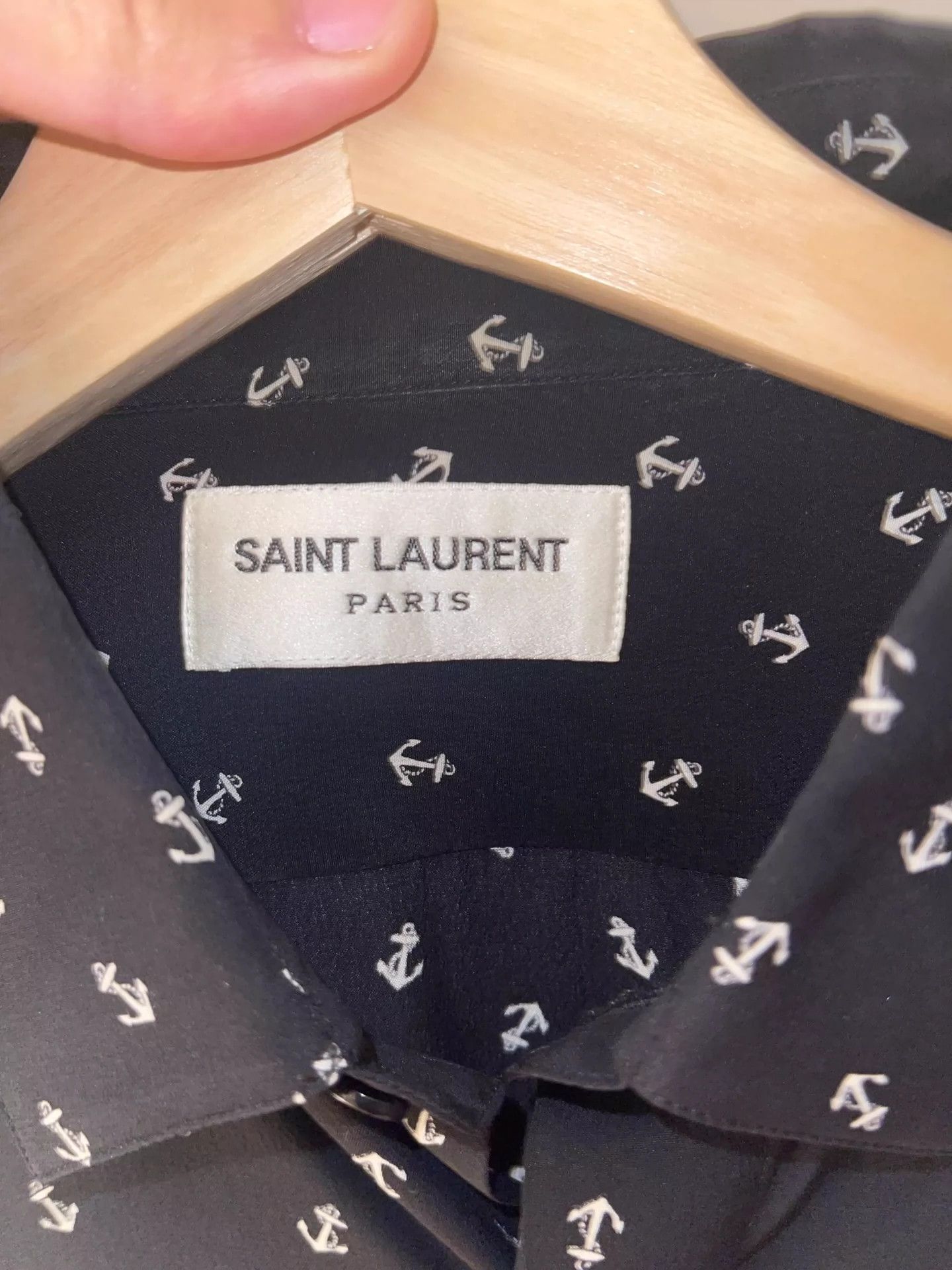 Saint Laurent Paris Saint Laurent Paris Anchor shirt Size US XS / EU 42 / 0 - 2 Thumbnail