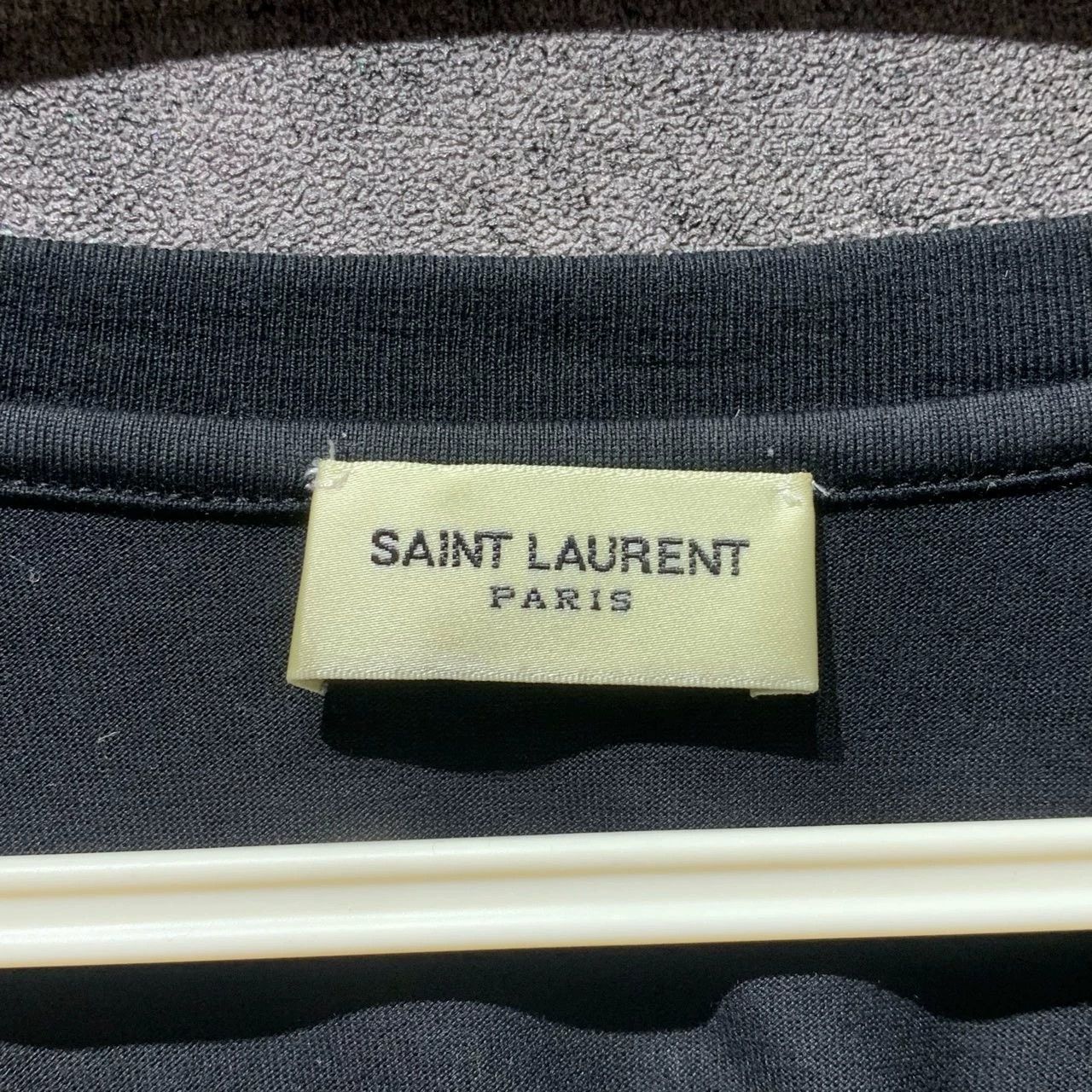 Saint Laurent Paris Saint Laurent Paris Basic logo short sleeved shirt Size US XL / EU 56 / 4 - 3 Thumbnail