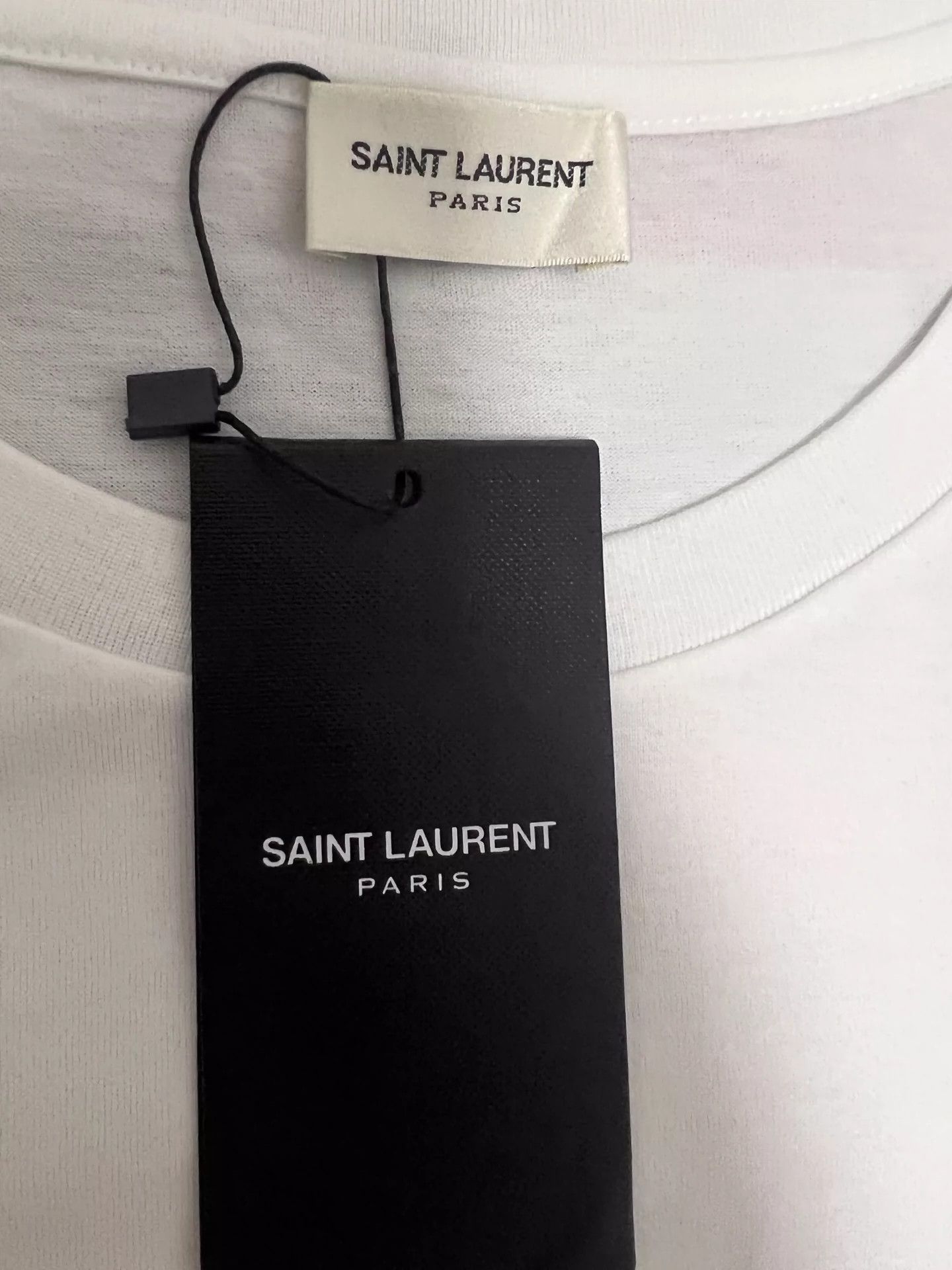 Saint Laurent Paris Saint Laurent Paris Basic logo short sleeved shirt Size US M / EU 48-50 / 2 - 3 Thumbnail