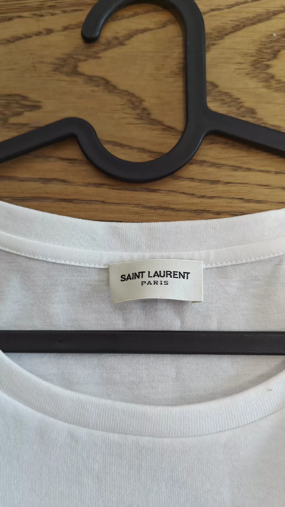 Saint Laurent Paris Saint Laurent Paris Basic logo short sleeved shirt Size US XL / EU 56 / 4 - 2 Thumbnail