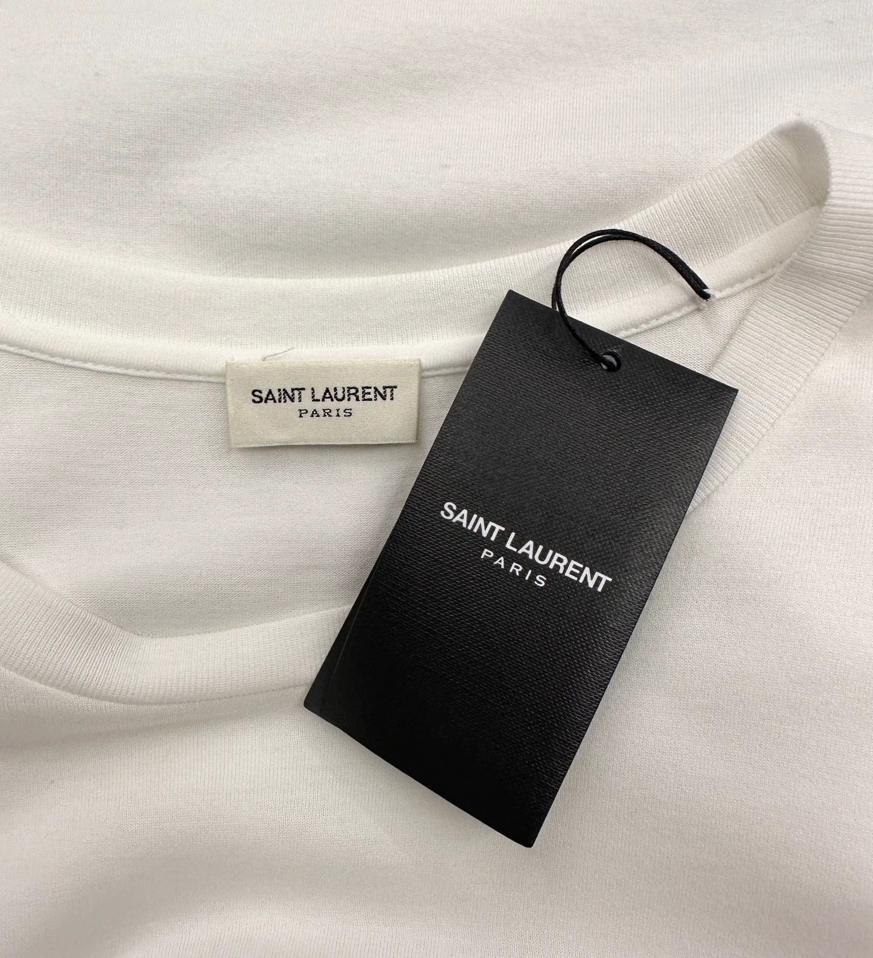 Saint Laurent Paris Saint Laurent Paris Basic logo short sleeved shirt Size US M / EU 48-50 / 2 - 5 Thumbnail