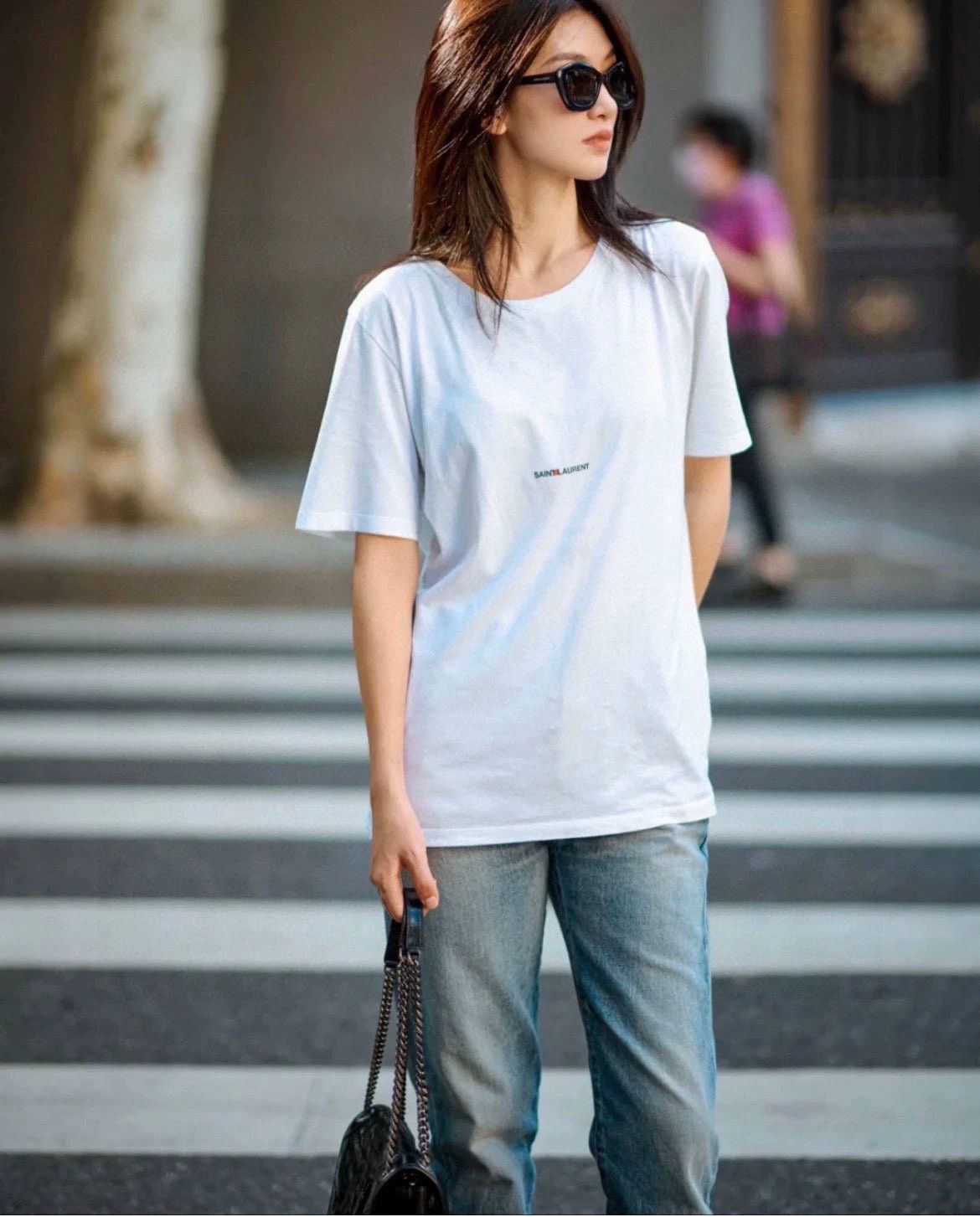 Saint Laurent Paris Saint Laurent Paris Basic logo short sleeved shirt Size US M / EU 48-50 / 2 - 8 Thumbnail