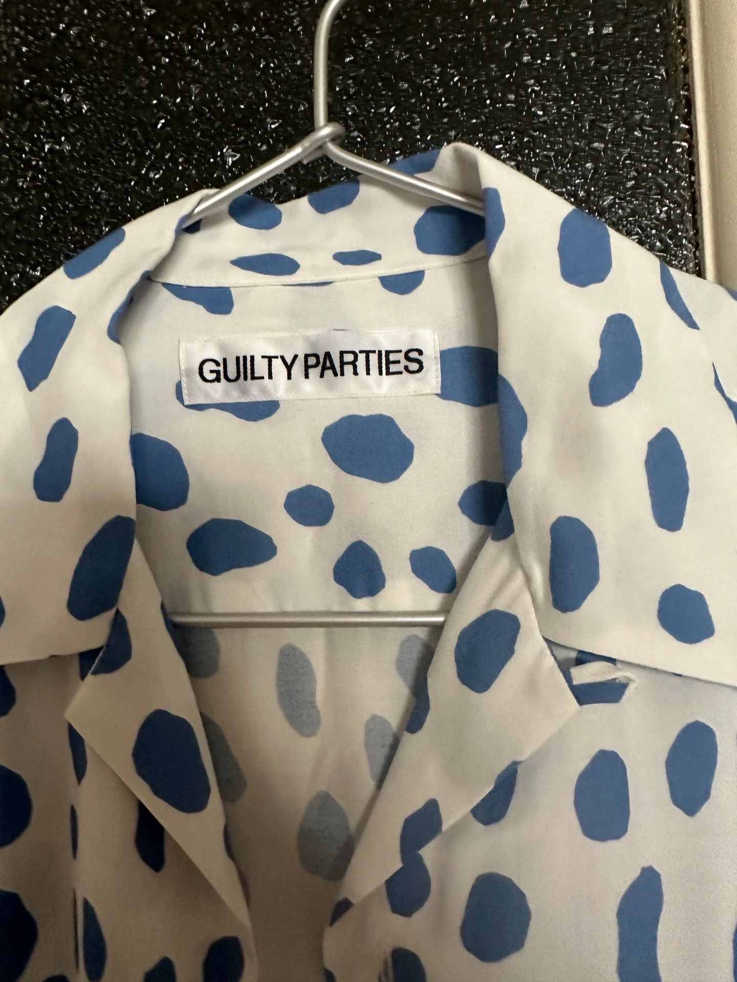 Wacko Maria Wacko maria blue leopard print shirt | Grailed