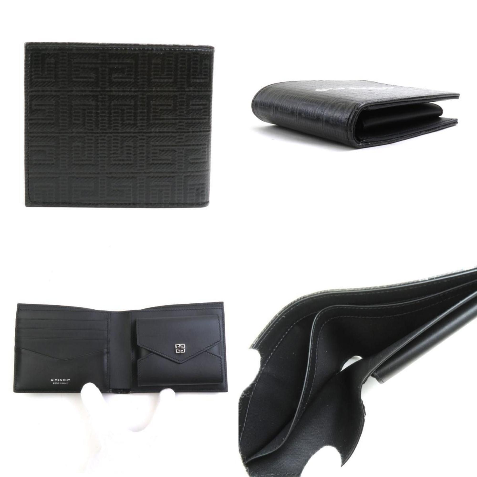 Givenchy GIVENCHY Bi-fold wallet leather black men's r10169k Size ONE SIZE - 3 Thumbnail