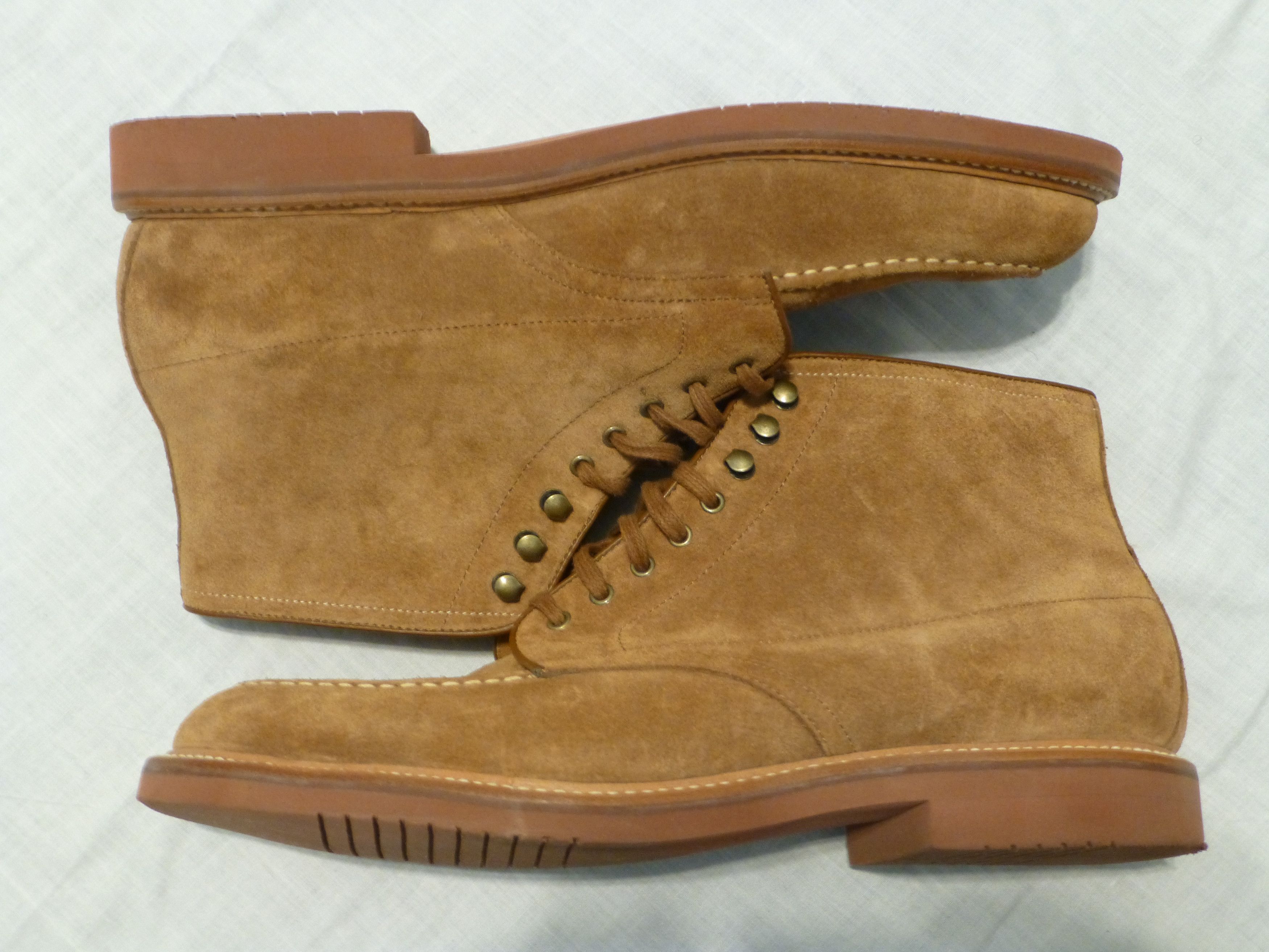 J.Crew Kenton Pacer Boot Suede Sahara Grailed