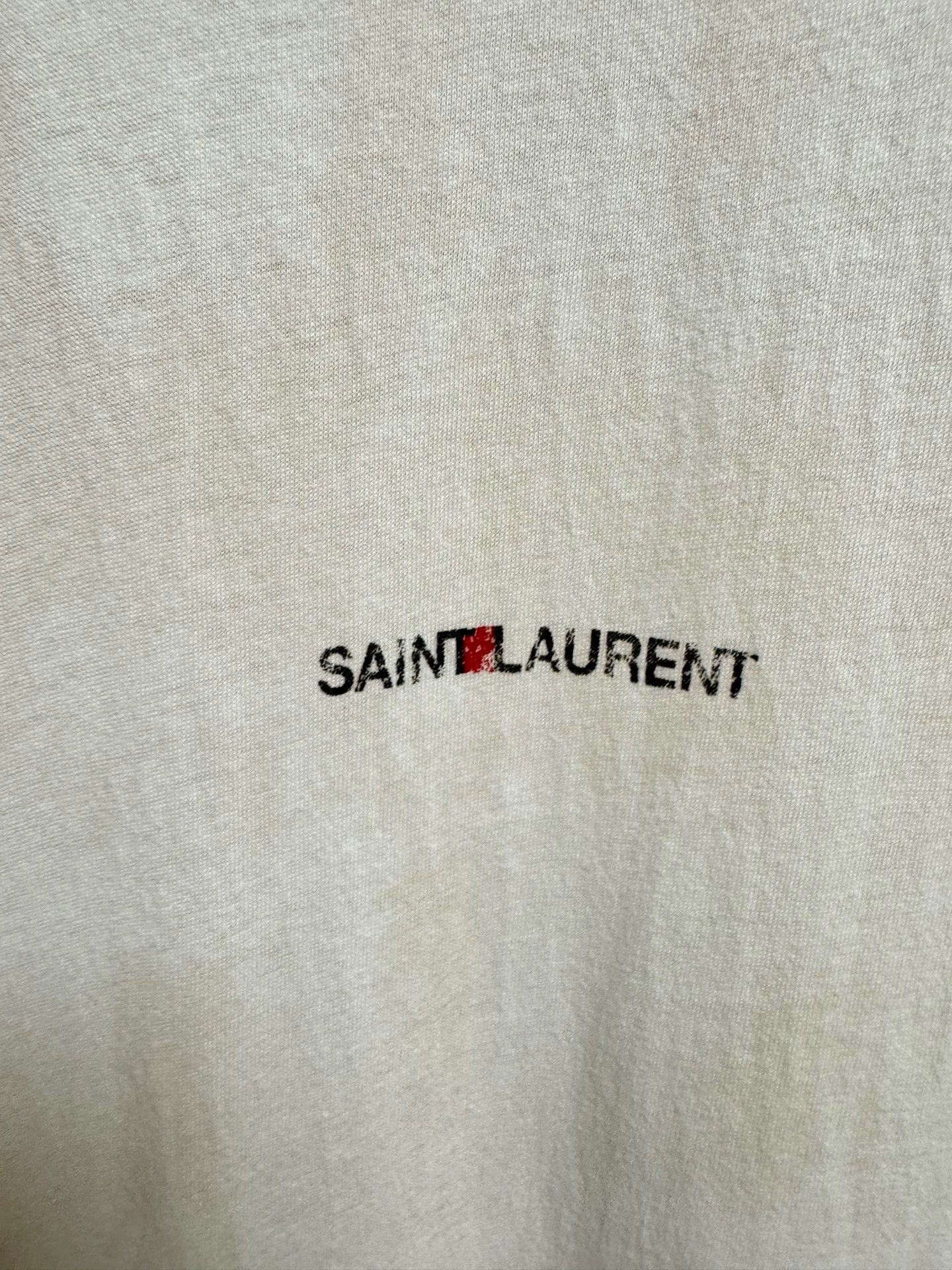Saint Laurent Paris Saint Laurent Paris Basic logo short sleeved shirt Size US S / EU 44-46 / 1 - 4 Thumbnail