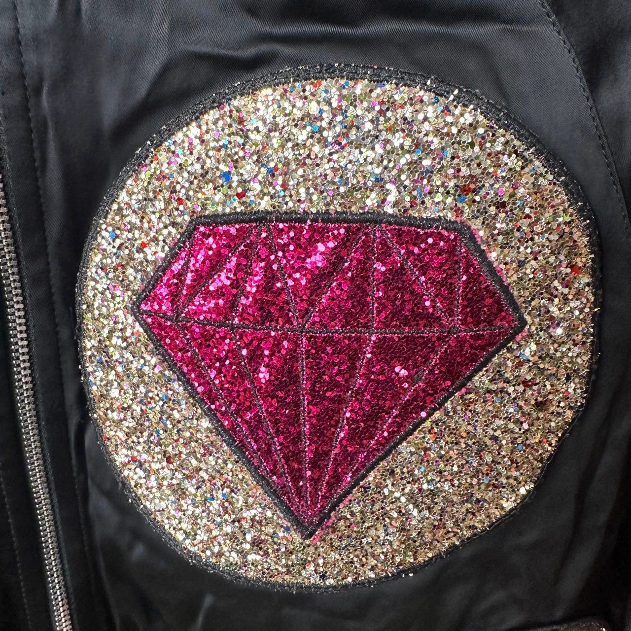 Saint Laurent Paris Saint Laurent Paris Sparkling pink rhinestone jacket Size US M / EU 48-50 / 2 - 3 Thumbnail