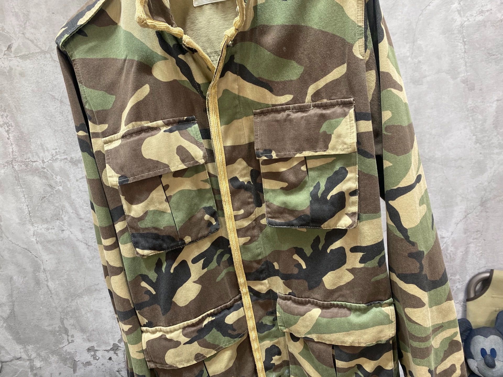 Saint Laurent Paris Saint Laurent Paris Gold thread camouflage jacket Size US S / EU 44-46 / 1 - 5 Thumbnail