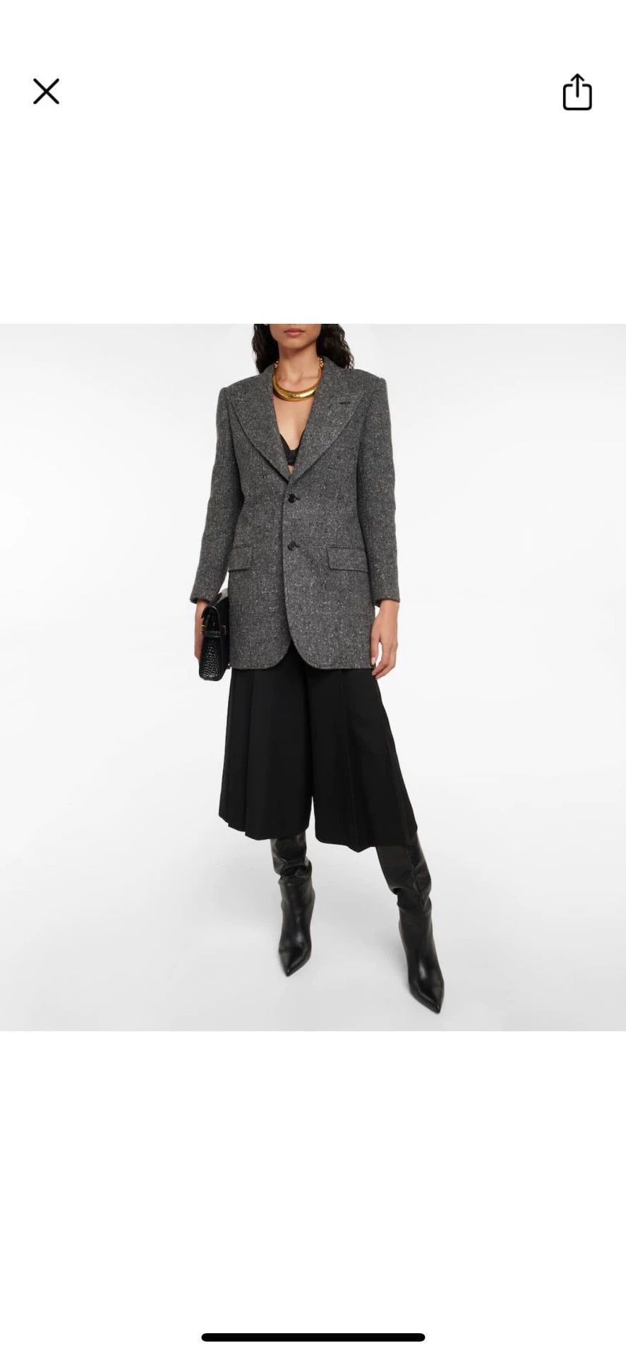 Saint Laurent Paris Saint Laurent Paris Wool suit jacket Size US XS / EU 42 / 0 - 3 Thumbnail