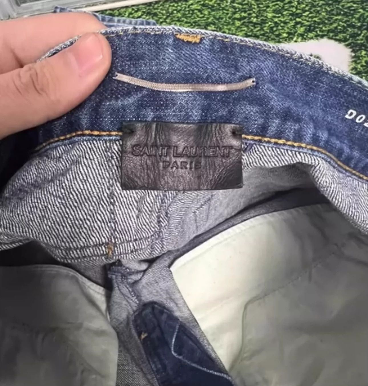 Saint Laurent Paris Saint Laurent Paris D02 Knife Cutting Jeans Size US 30 / EU 46 - 5 Thumbnail