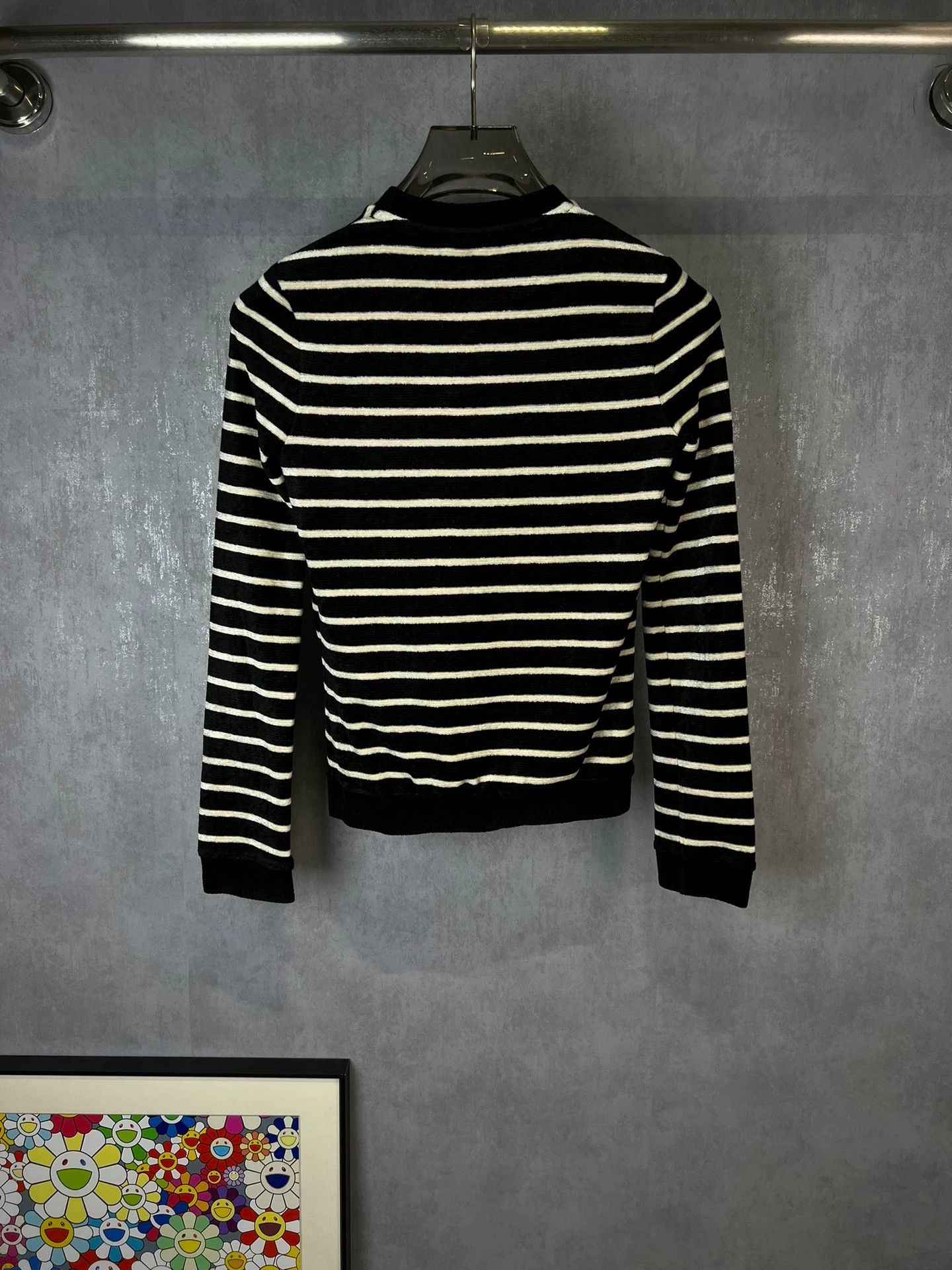 Saint Laurent Paris Saint Laurent Paris Long sleeved knitted sweater Size US M / EU 48-50 / 2 - 2 Thumbnail