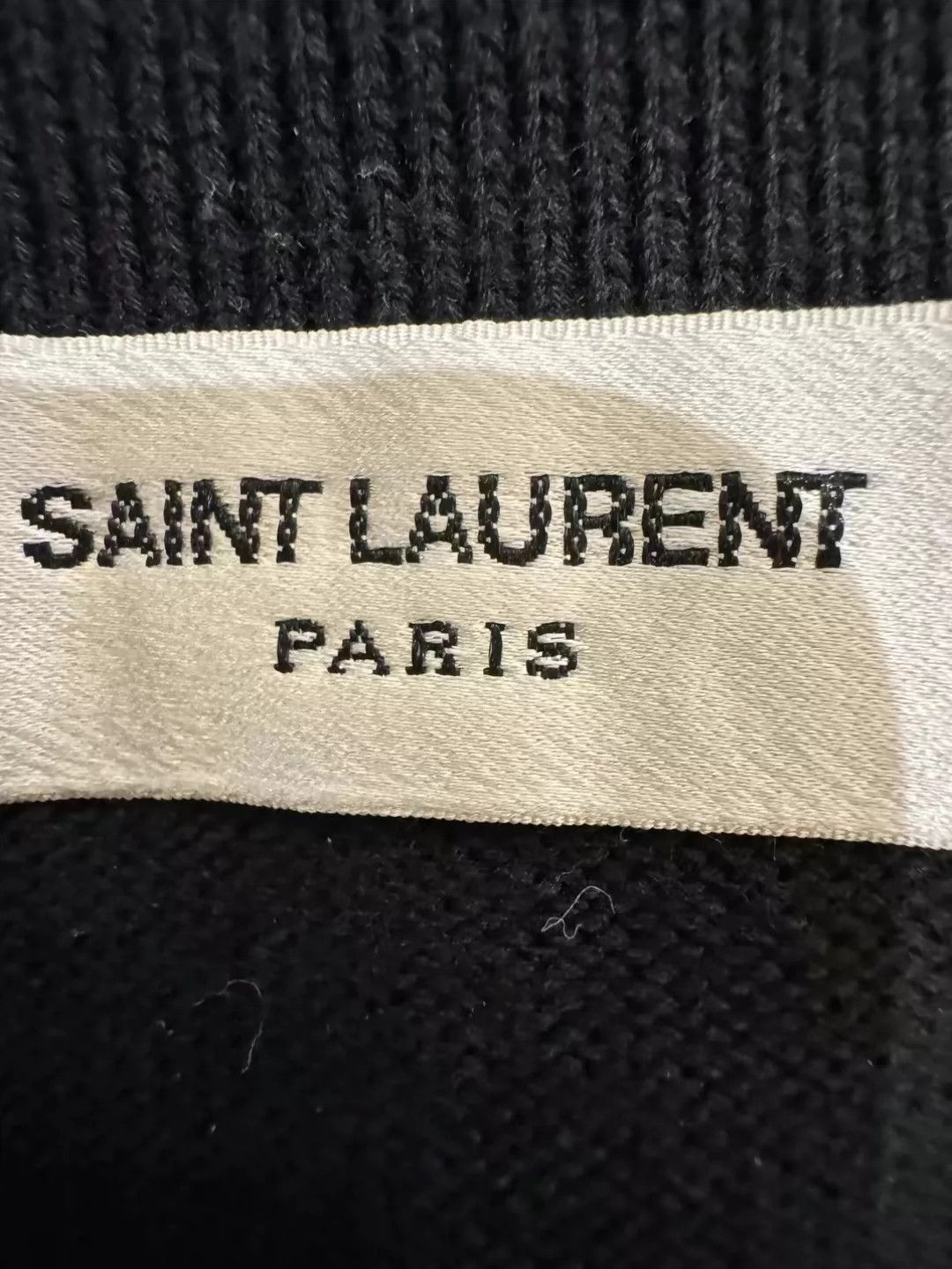 Saint Laurent Paris Saint Laurent Paris Knitted sleeveless polo shirt Size US S / EU 44-46 / 1 - 4 Thumbnail
