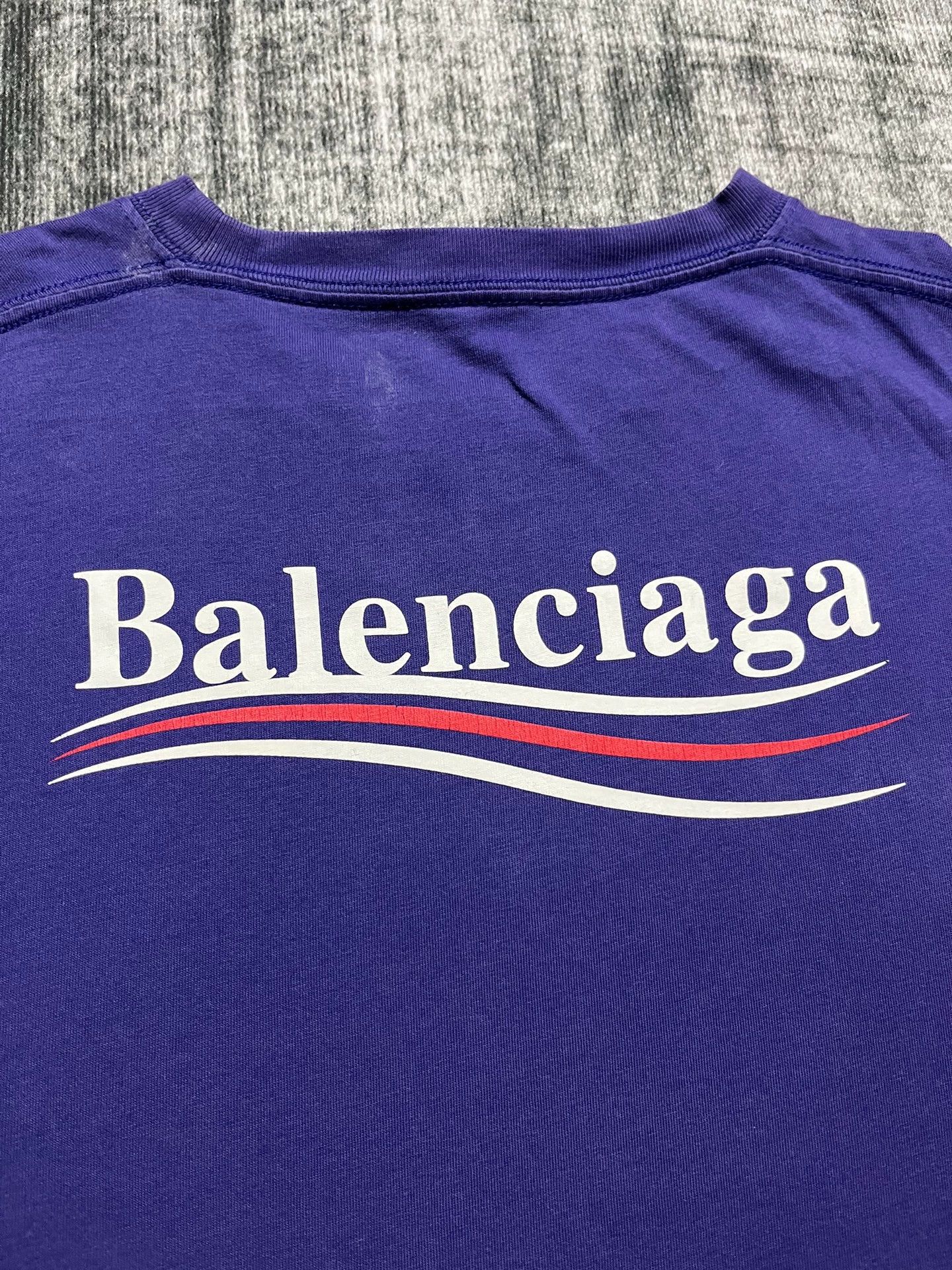 Balenciaga Balenciaga Purple Cola Wave M Short sleeved T-shirt Size US M / EU 48-50 / 2 - 4 Thumbnail