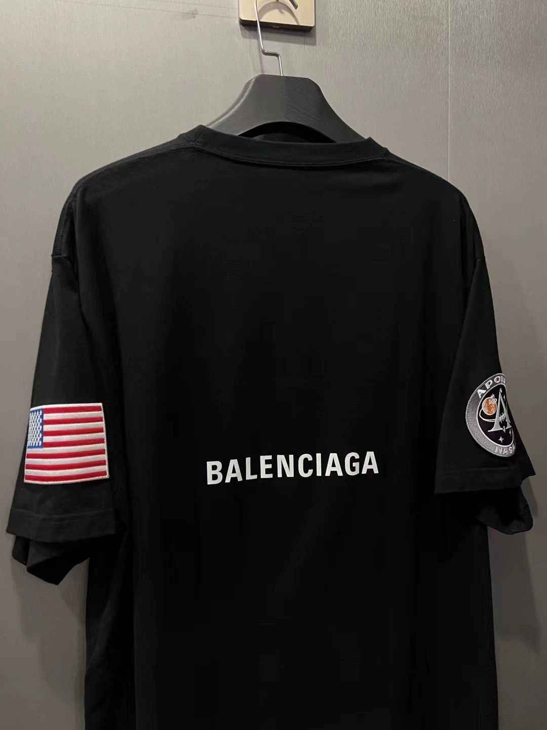Balenciaga Balenciaga NASA Heavy Embroidered Logo Short Sleeve Size US S / EU 44-46 / 1 - 2 Thumbnail