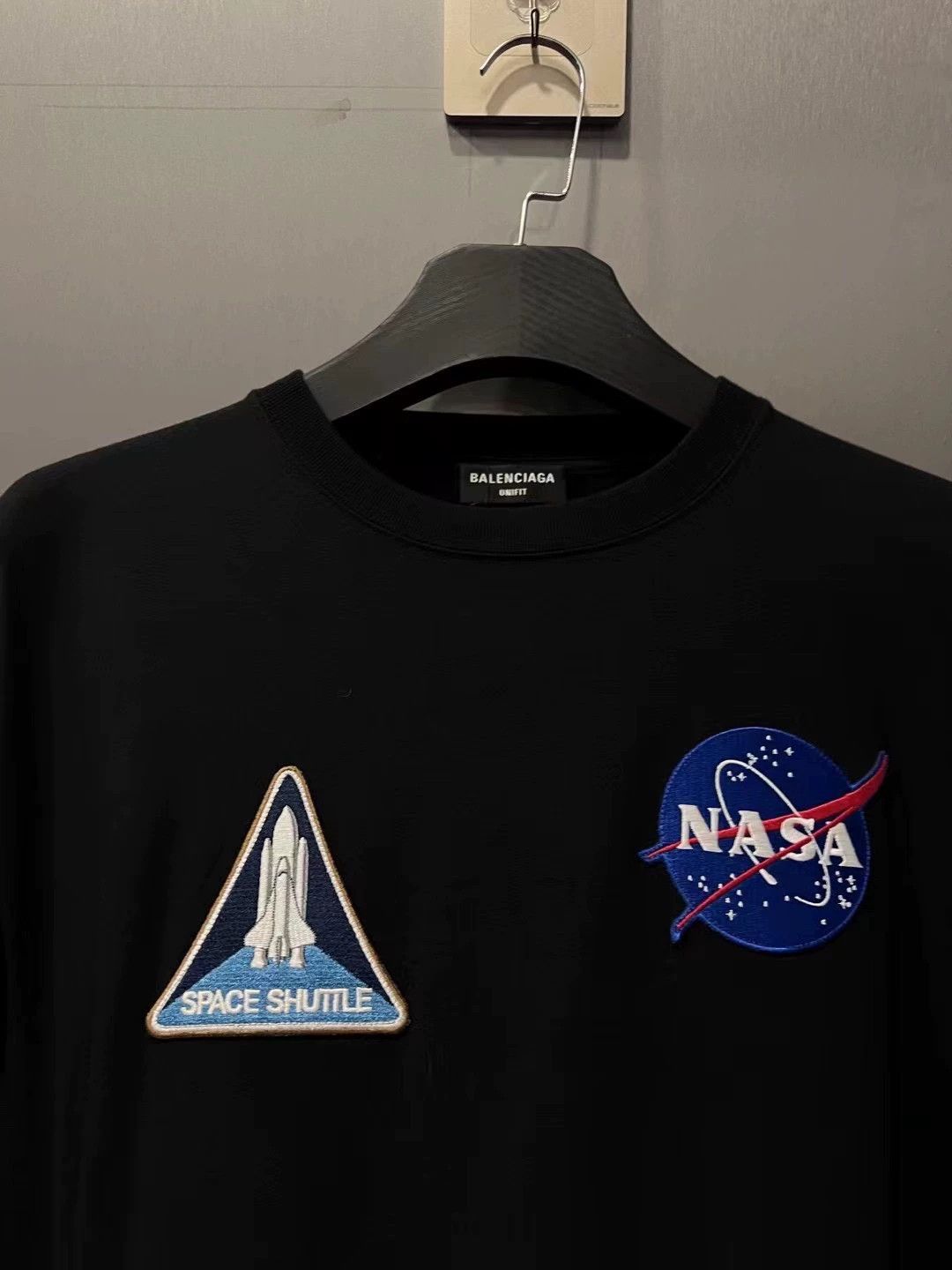 Balenciaga Balenciaga NASA Heavy Embroidered Logo Short Sleeve Size US S / EU 44-46 / 1 - 3 Thumbnail