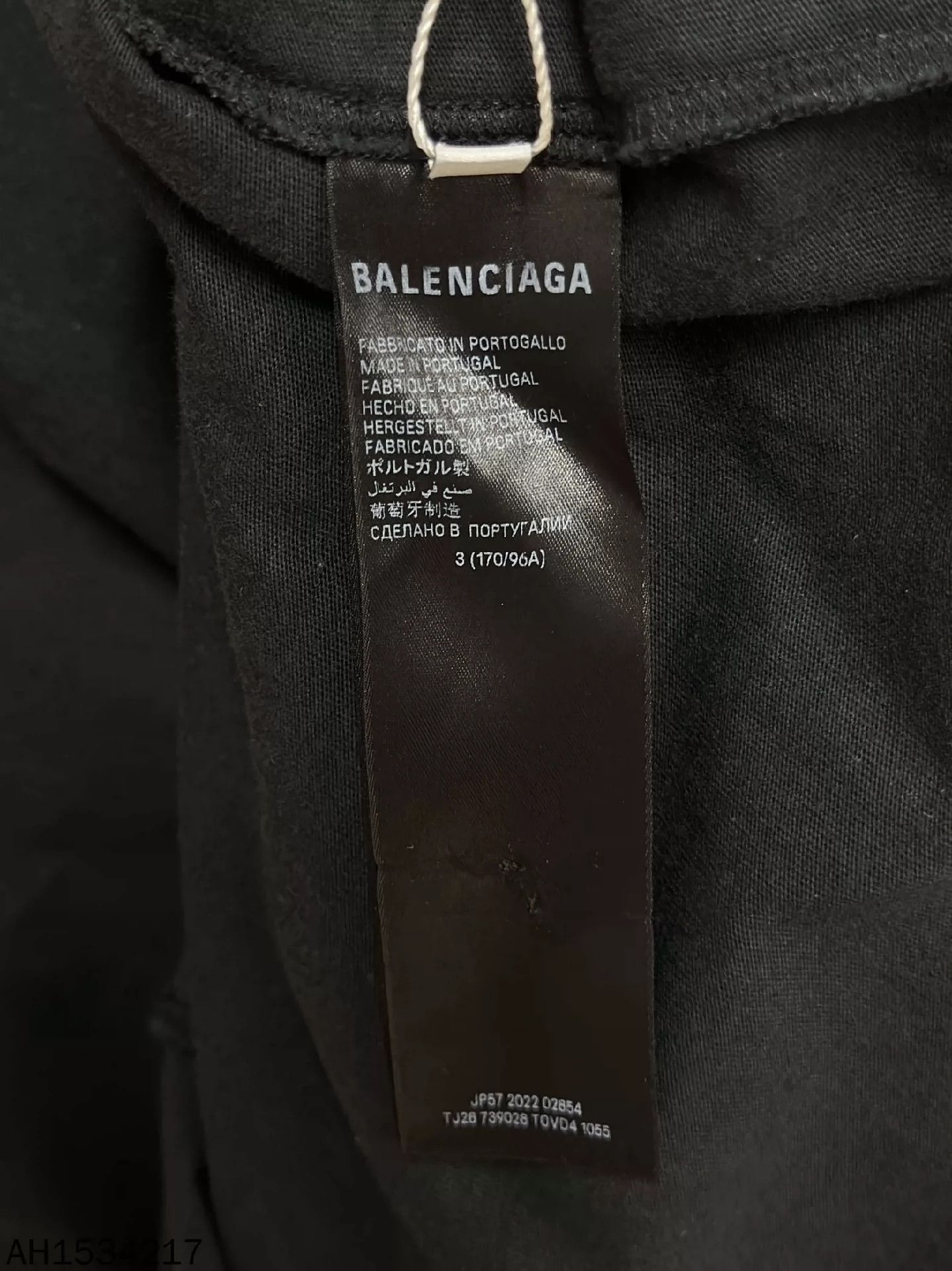 Balenciaga Balenciaga Short sleeved with sticky notes Size US L / EU 52-54 / 3 - 6 Thumbnail