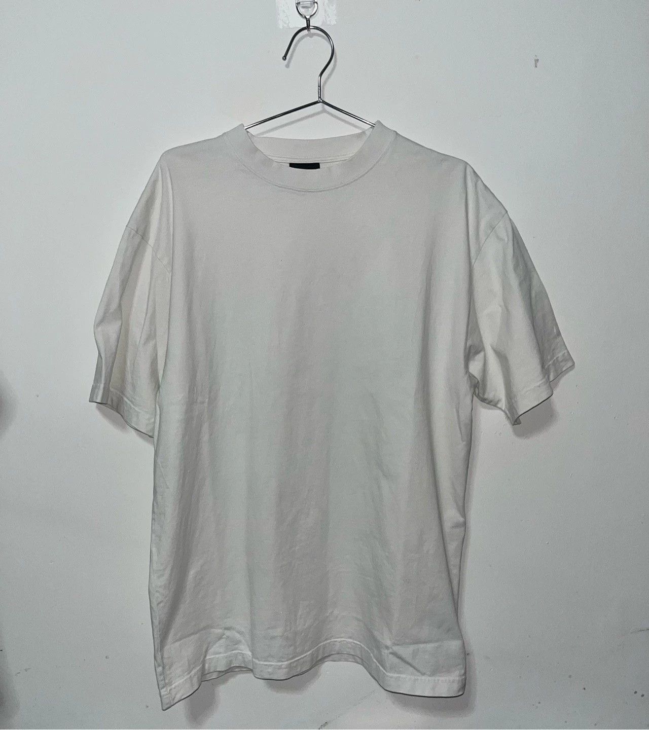 Balenciaga Balenciaga 23ss letter logo rhinestone short sleeved shirt Size US XS / EU 42 / 0 - 2 Thumbnail