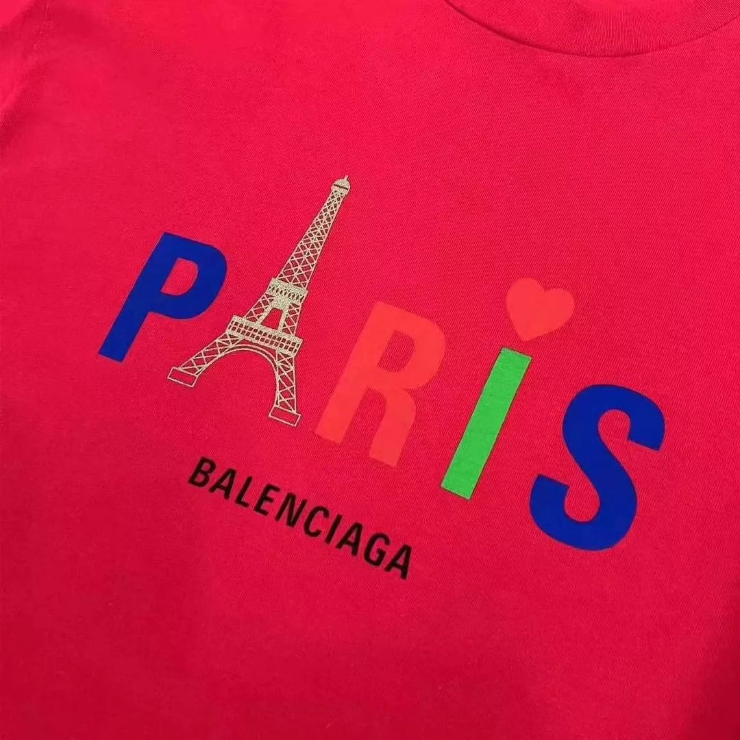 Balenciaga Balenciaga Love Tower Short sleeved T-shirt Size US S / EU 44-46 / 1 - 2 Thumbnail