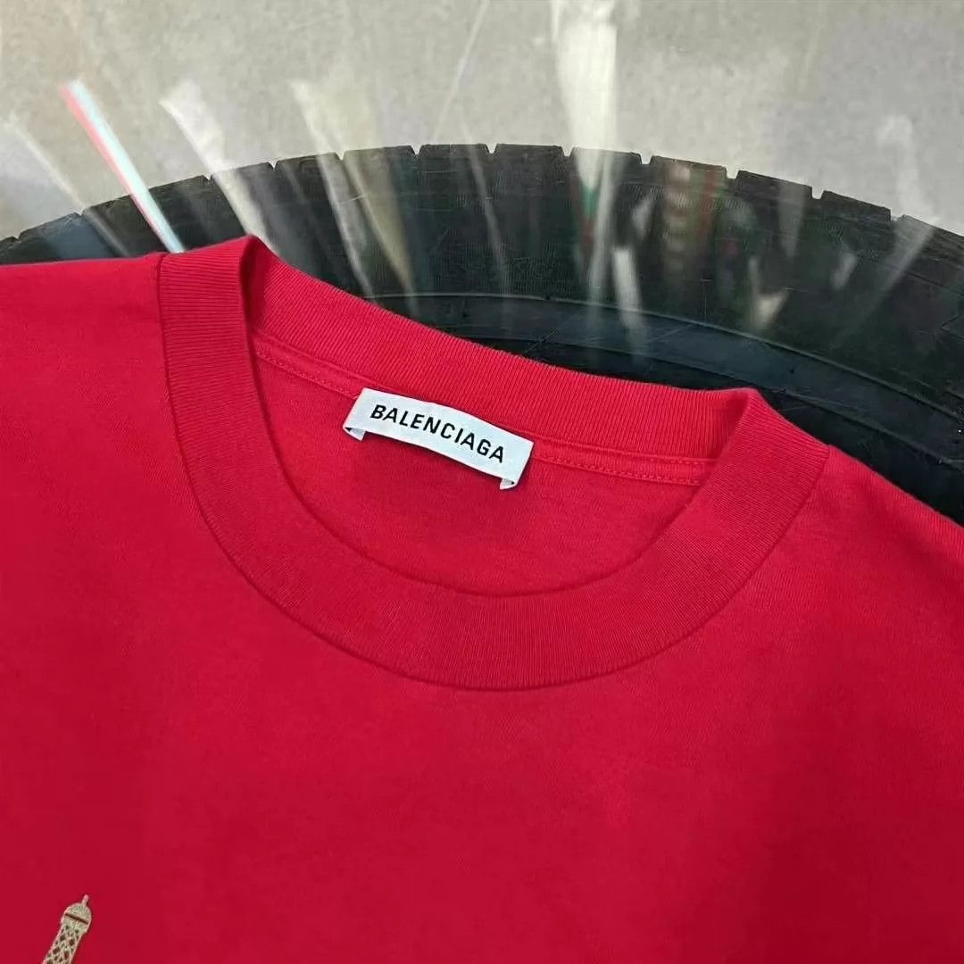 Balenciaga Balenciaga Love Tower Short sleeved T-shirt Size US S / EU 44-46 / 1 - 3 Thumbnail