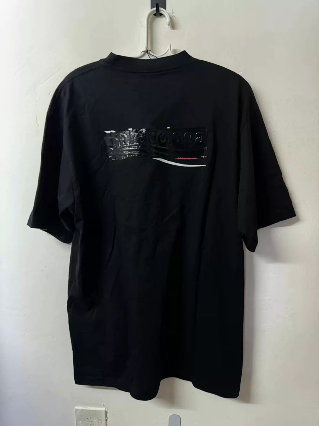 Balenciaga Balenciaga Tape Cola Short Sleeve Size US XXS / EU 40 - 2 Thumbnail