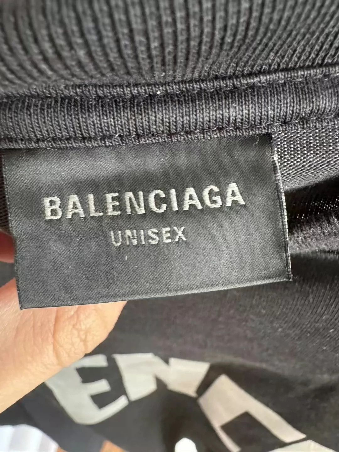 Balenciaga Balenciaga new silver tape short sleeved shirt Size US XS / EU 42 / 0 - 3 Thumbnail