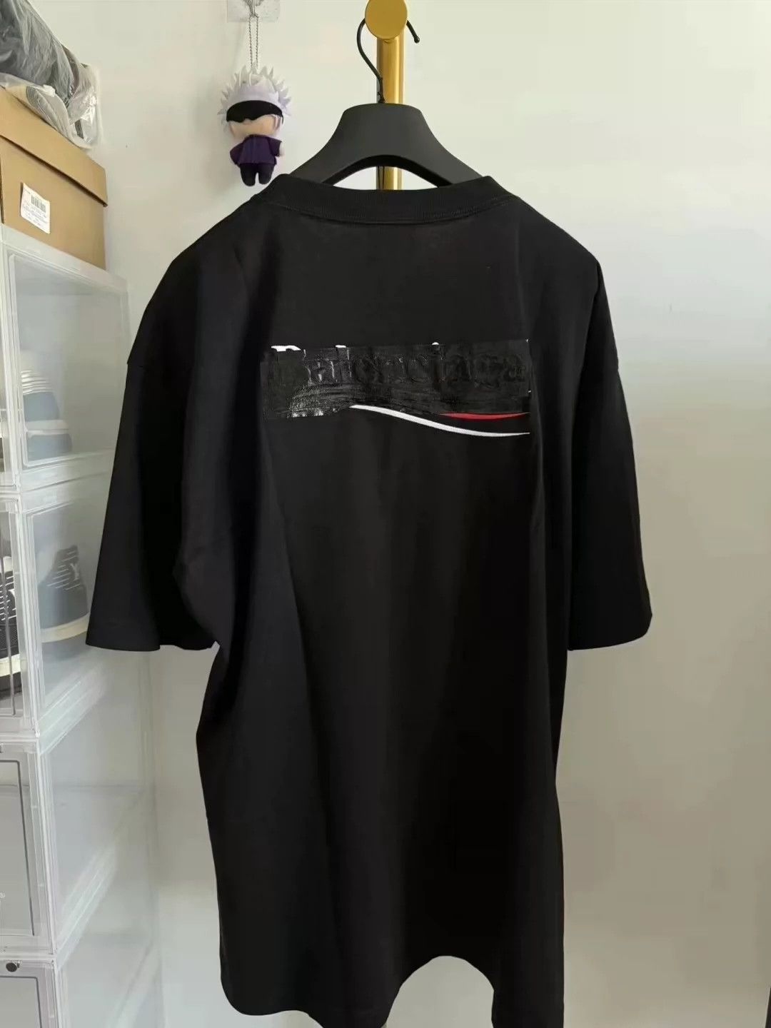 Balenciaga Balenciaga Tape Cola Short Sleeve Size US M / EU 48-50 / 2 - 2 Thumbnail