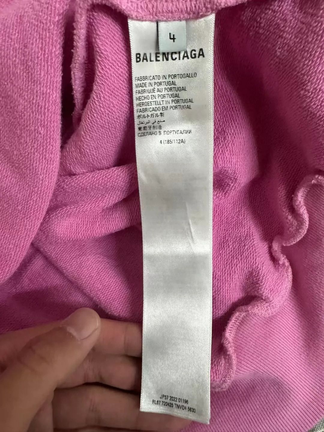 Balenciaga Balenciaga Pink War Horse Coat Size US XL / EU 56 / 4 - 4 Thumbnail
