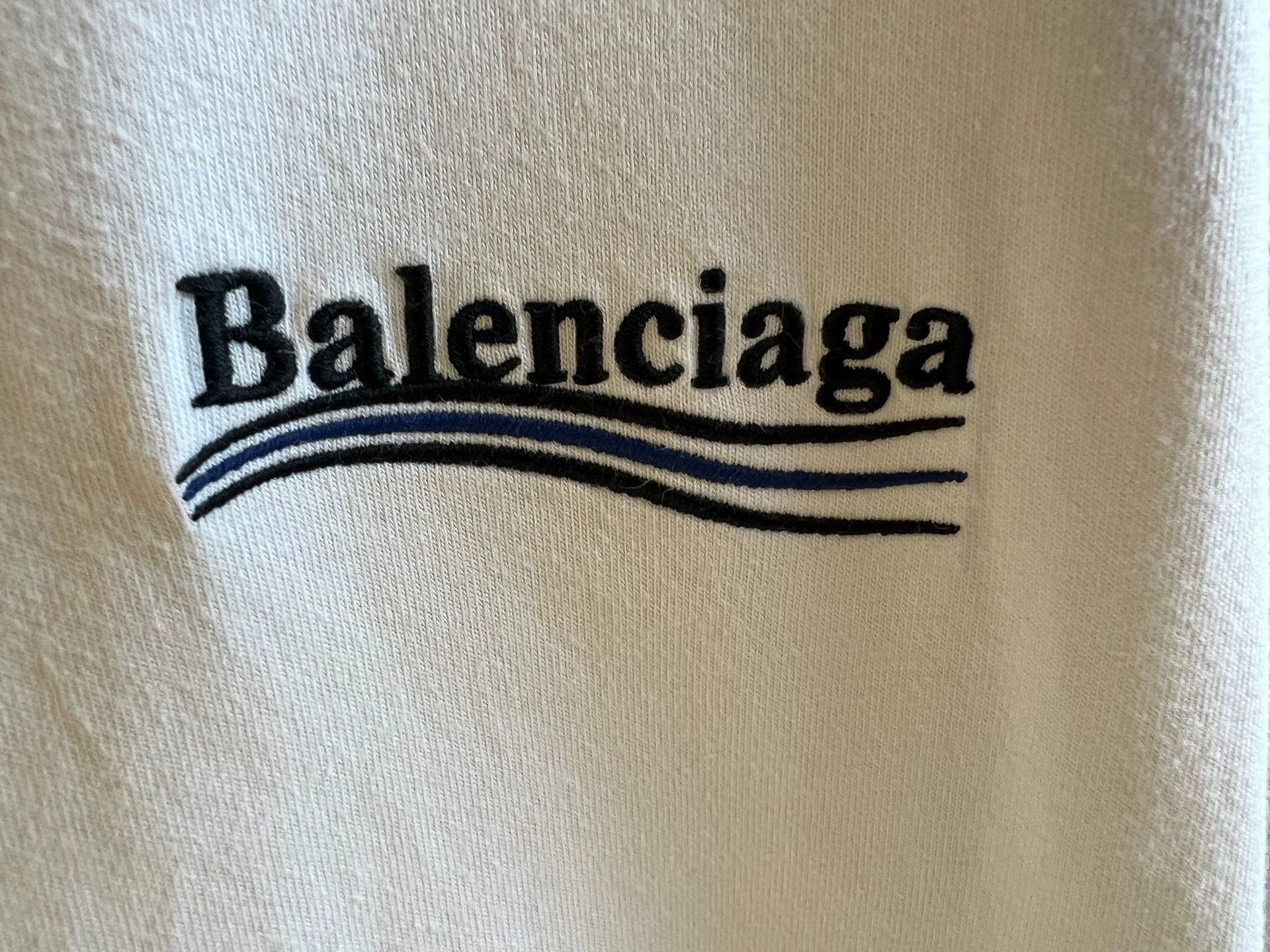 Balenciaga Balenciaga short sleeved cola embroidery Size US M / EU 48-50 / 2 - 3 Thumbnail