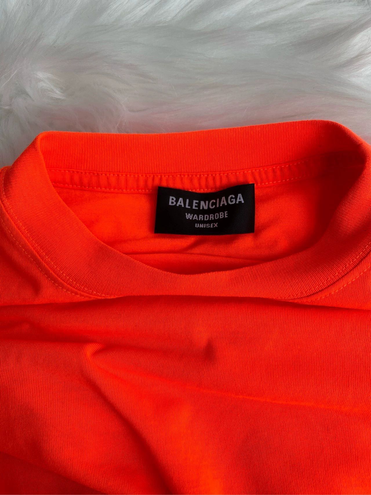 Balenciaga Balenciaga Orange Cola Short Sleeves Size US S / EU 44-46 / 1 - 3 Thumbnail