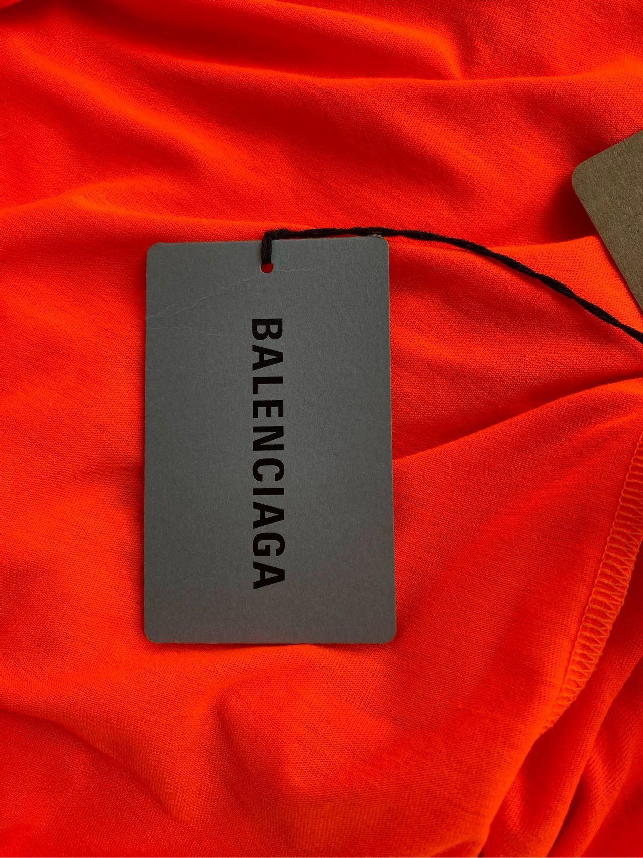 Balenciaga Balenciaga Orange Cola Short Sleeves Size US S / EU 44-46 / 1 - 4 Thumbnail
