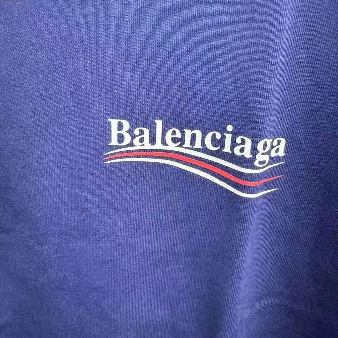 Balenciaga Balenciaga Blue Coke Short Sleeve Size US L / EU 52-54 / 3 - 3 Thumbnail