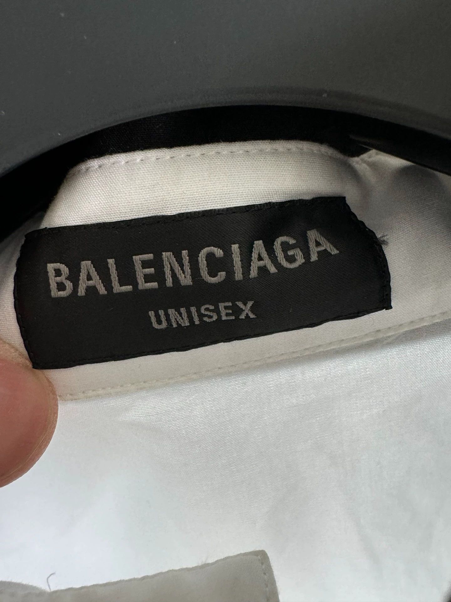 Balenciaga Balenciaga new 3b patchwork shirt Size US XS / EU 42 / 0 - 3 Thumbnail