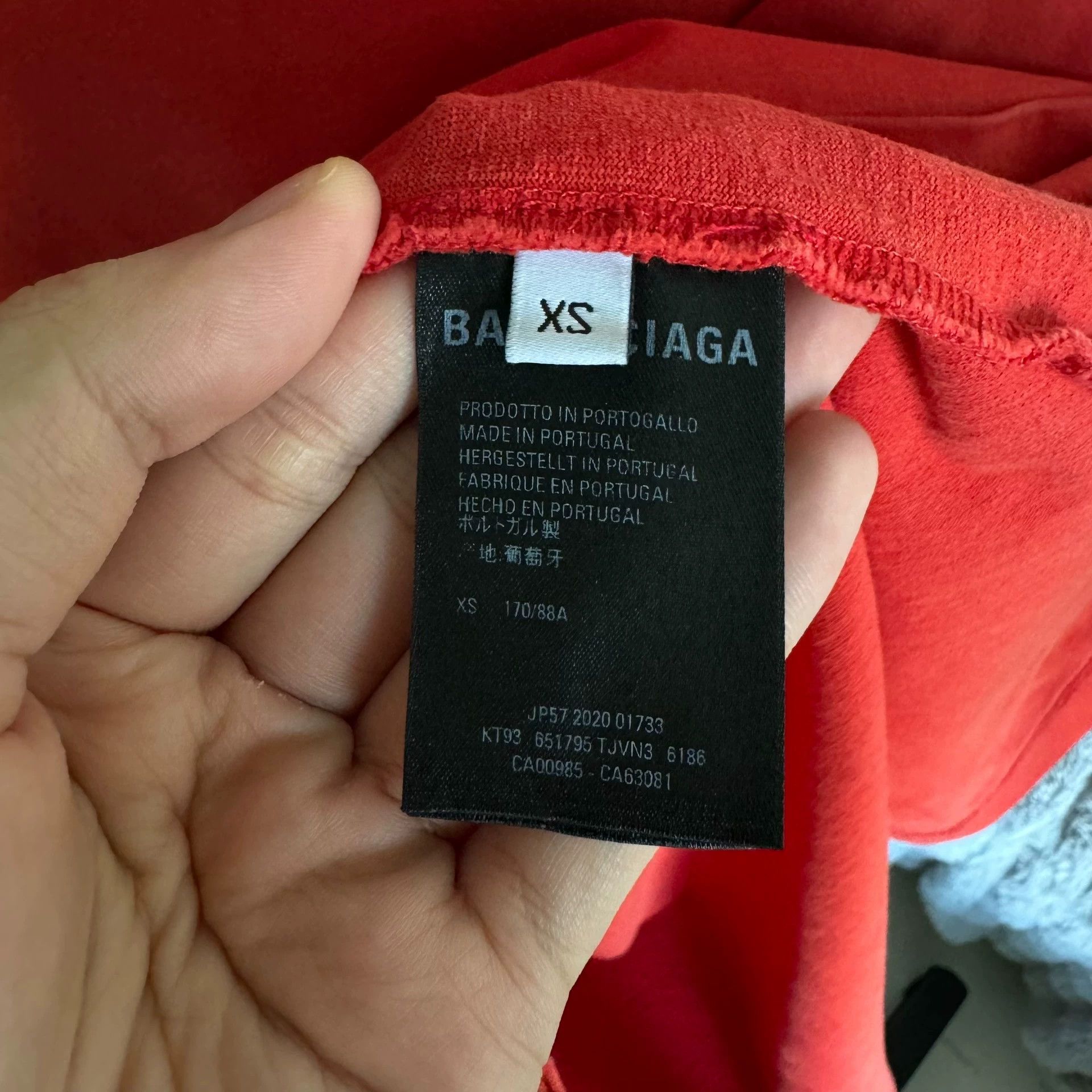 Balenciaga Balenciaga vintage designer signature short sleeved shirt Size US XS / EU 42 / 0 - 4 Thumbnail