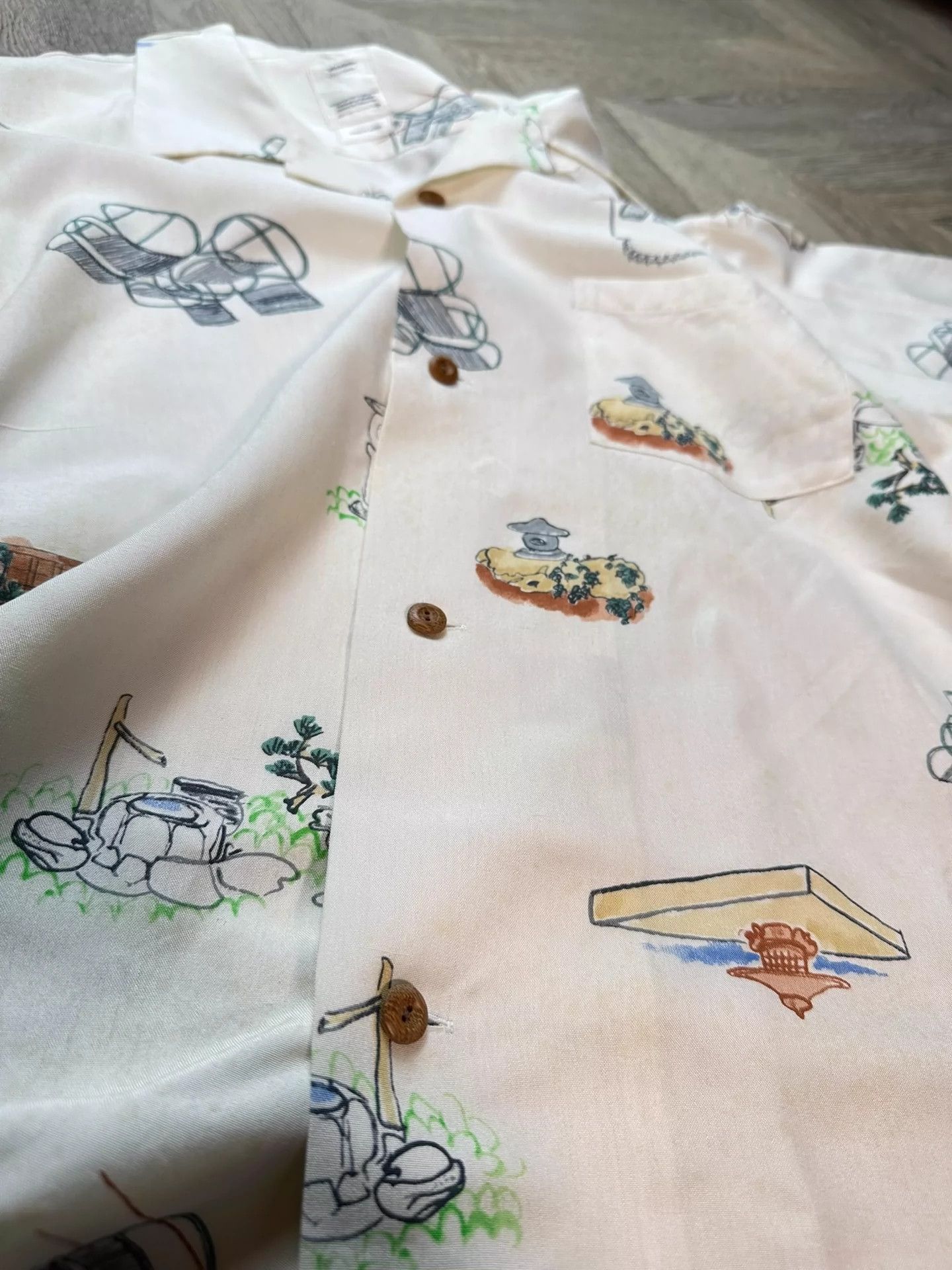 Visvim VISVIM 21SS WALLIS SHIRT S/S GARDEN Size US L / EU 52-54 / 3 - 2 Thumbnail