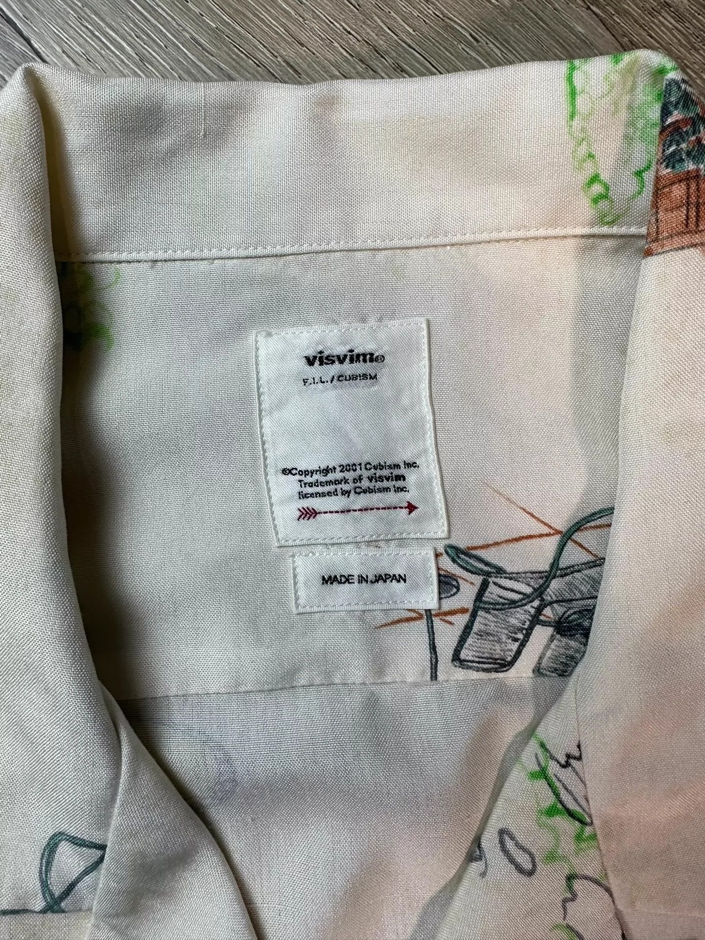 Visvim VISVIM 21SS WALLIS SHIRT S/S GARDEN Size US L / EU 52-54 / 3 - 4 Thumbnail