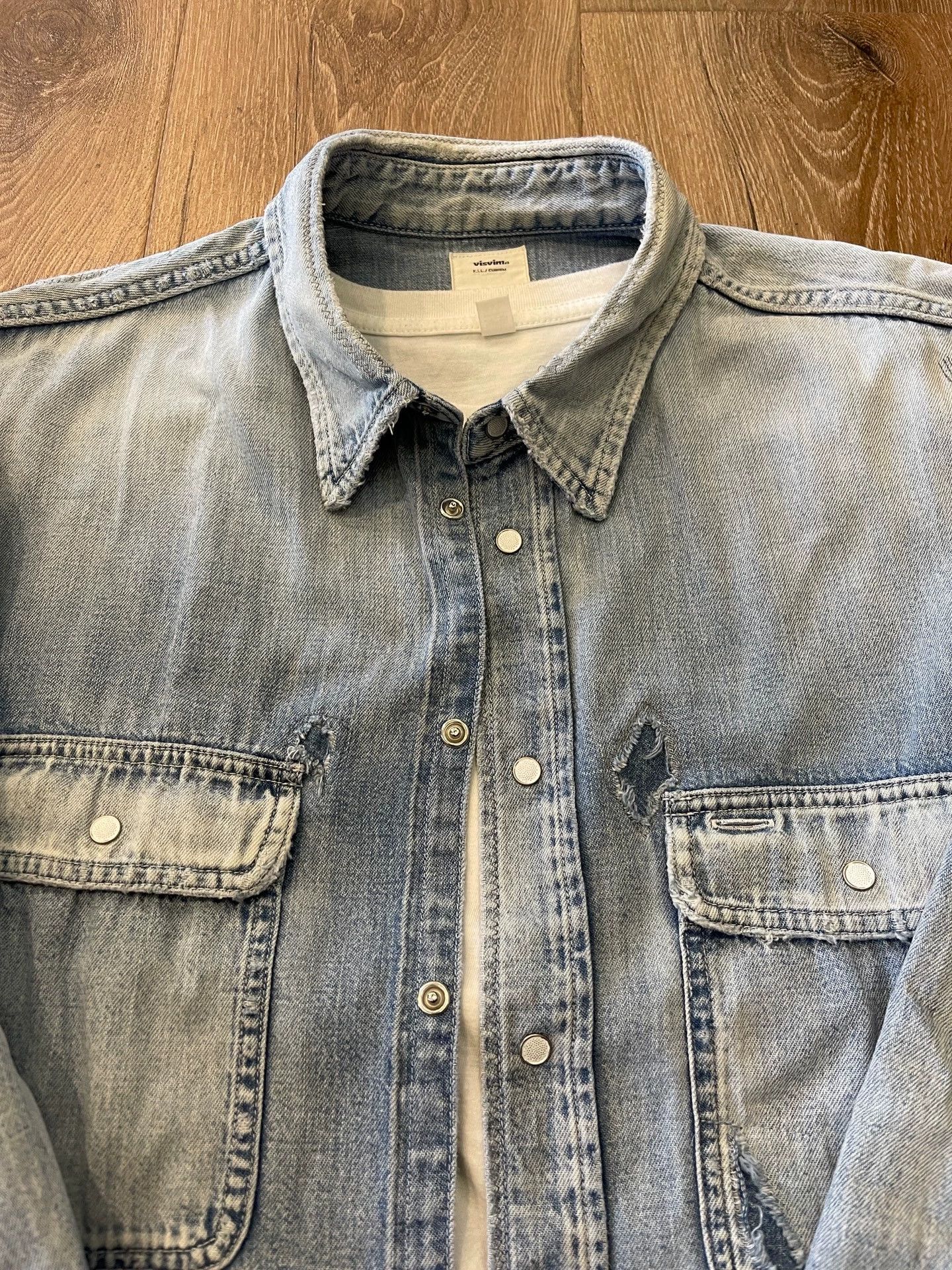 Visvim VISVIM 21AW SS HANDYMAN SHIRT CRASH | Grailed