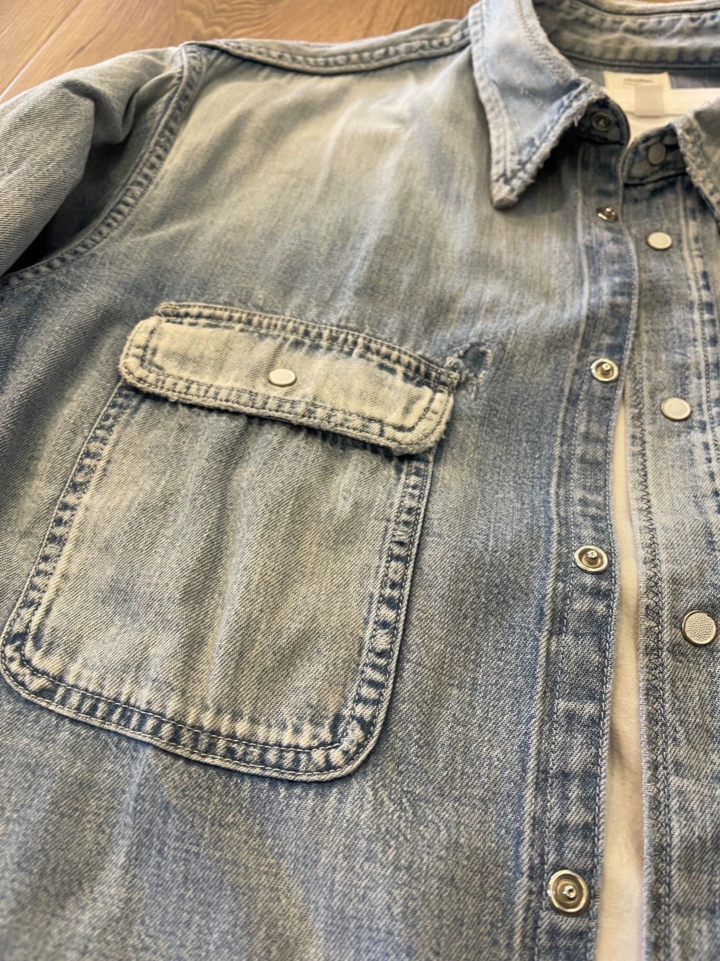 Visvim VISVIM 21AW SS HANDYMAN SHIRT CRASH Size US L / EU 52-54 / 3 - 4 Thumbnail