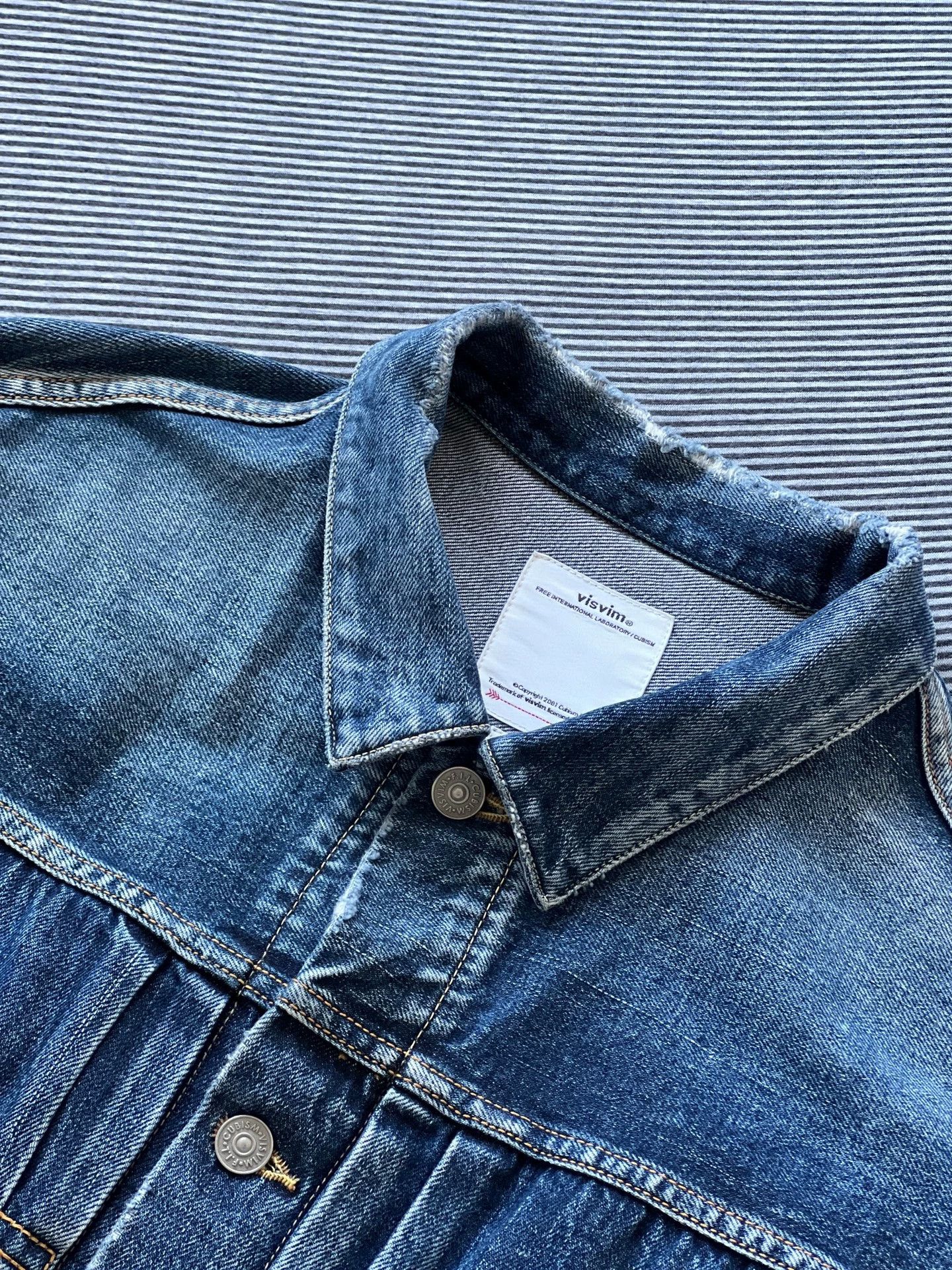 Visvim visvim 23ss 101XX JKT DMGD-1010 Size US M / EU 48-50 / 2 - 3 Thumbnail
